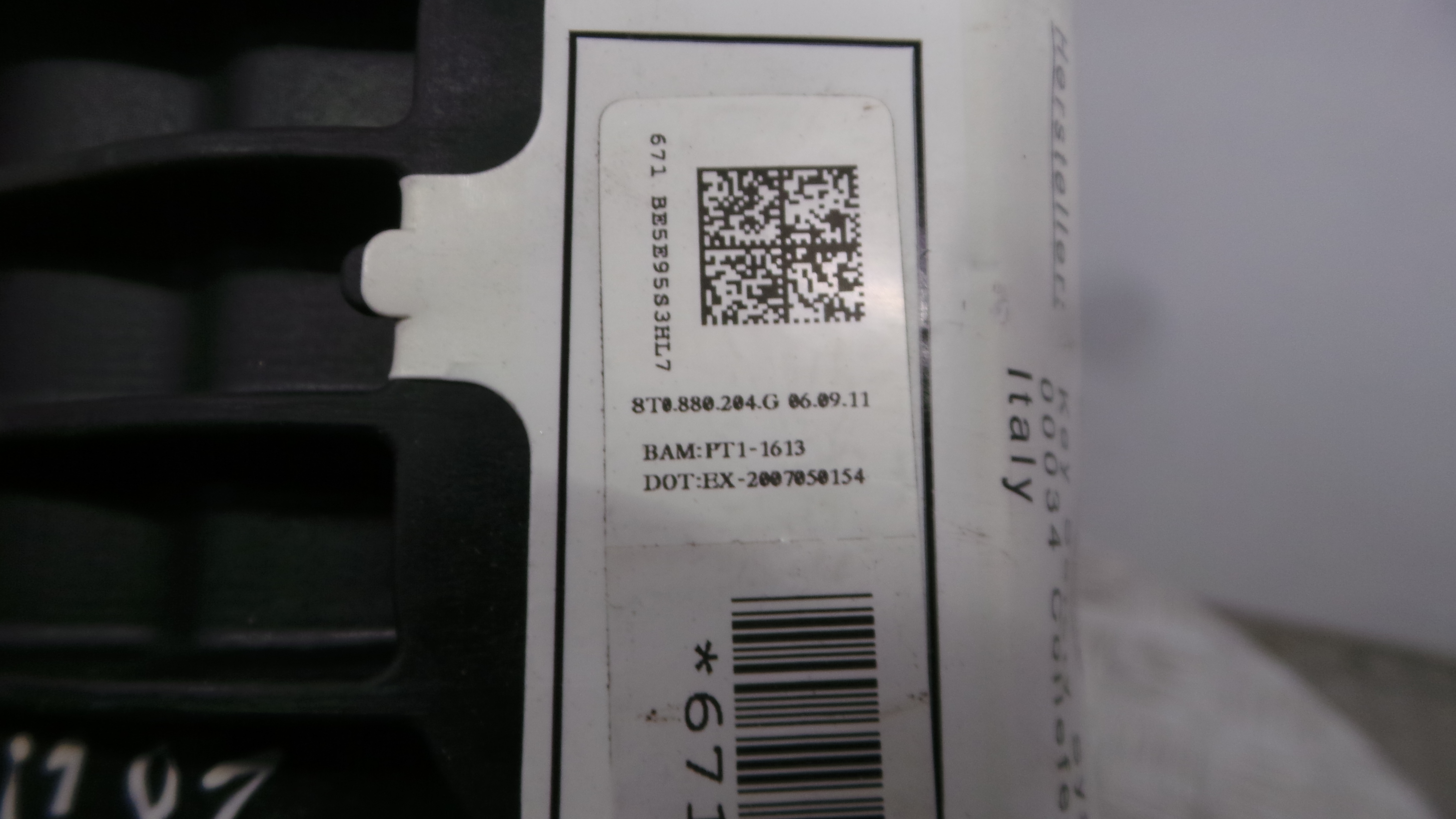 Airbag Passageiro 8T0880204G - AUDI A4 B8 (8K2)-37825597