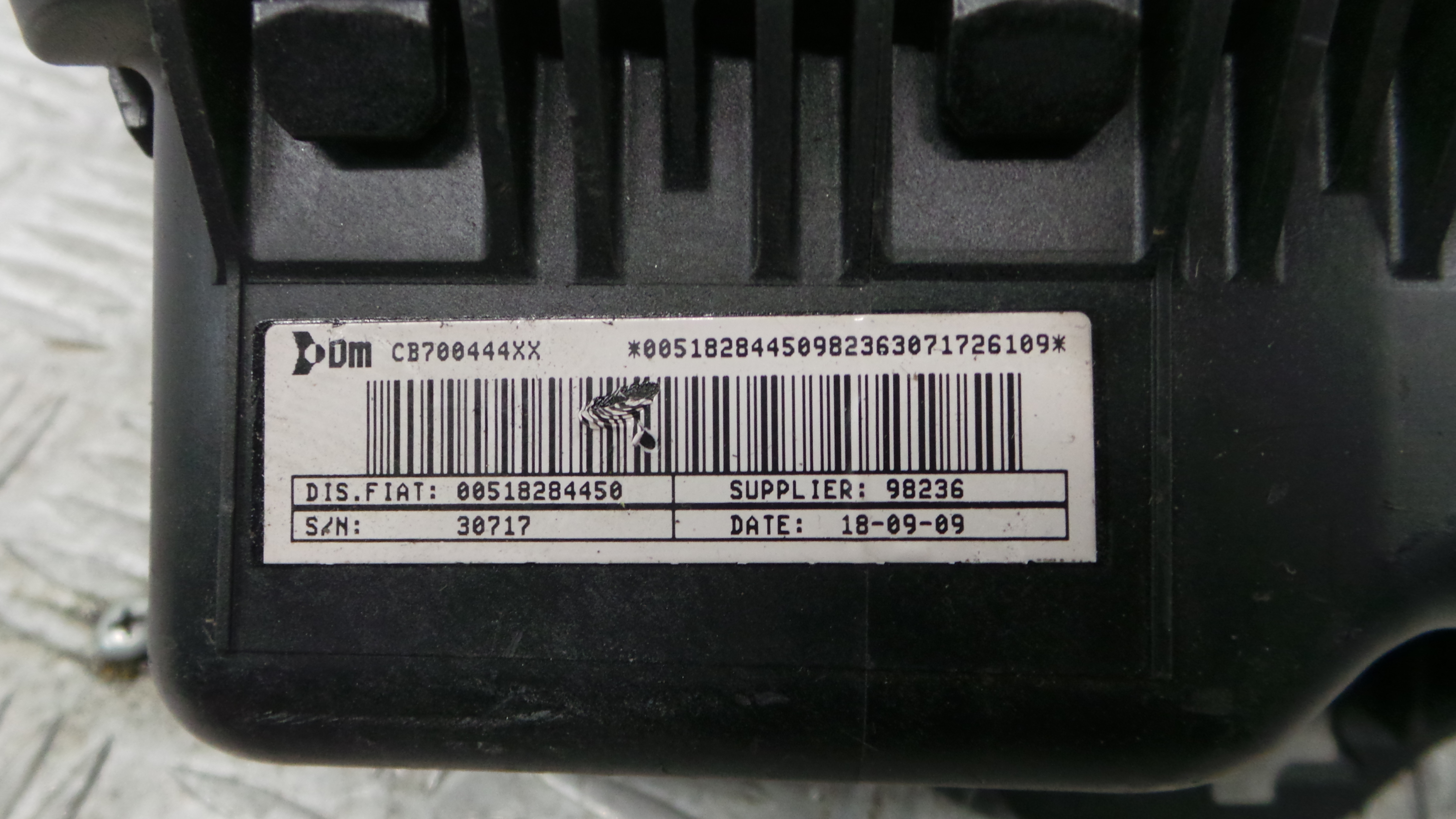 Airbag Passageiro 518284450 - FIAT GRANDE PUNTO (199_)-37825733