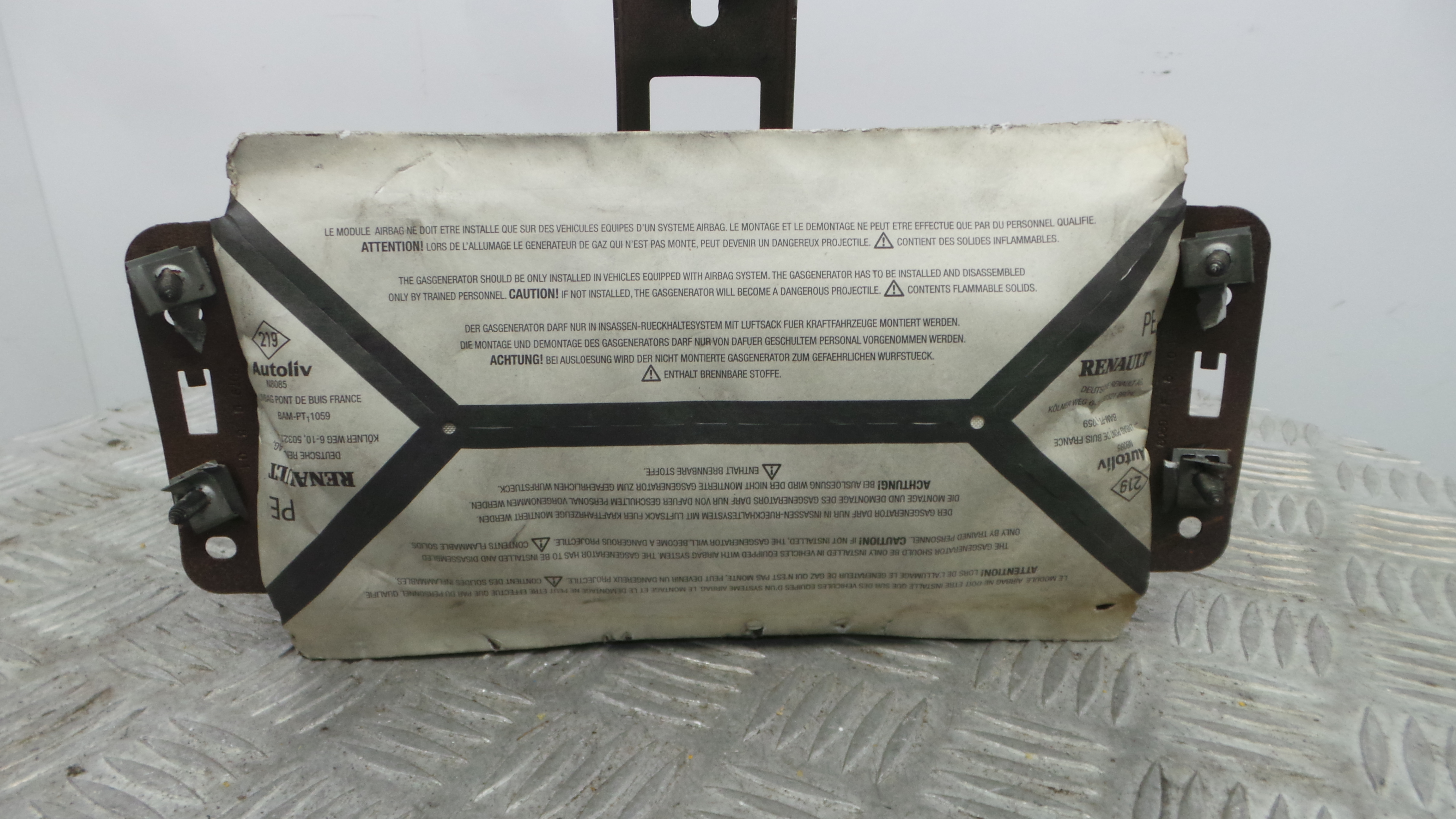 Airbag Passageiro 8200106539C - RENAULT LAGUNA II (BG0/1_)-37825781