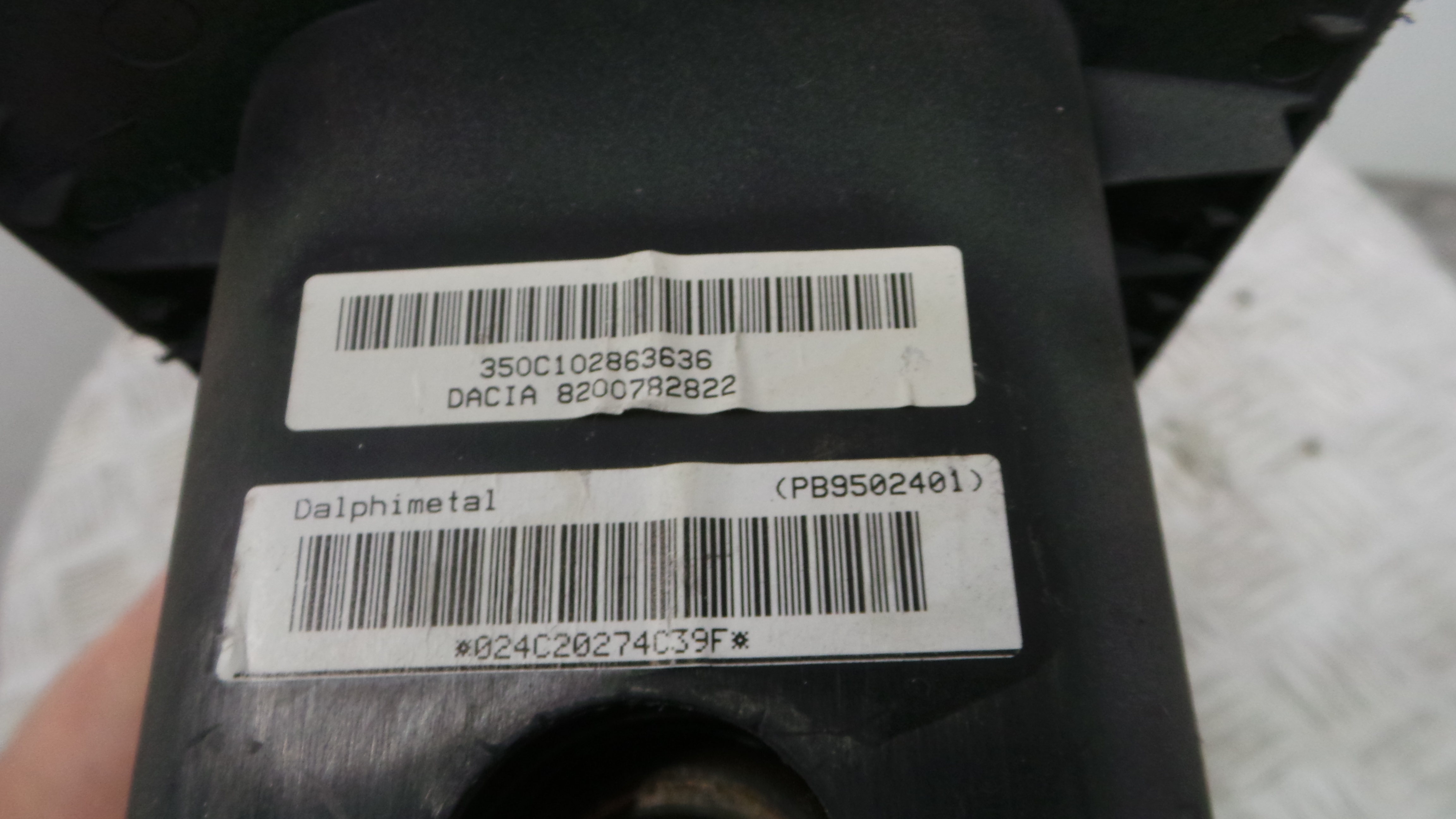 Airbag Passageiro 8200782822 - DACIA SANDERO II-37825799