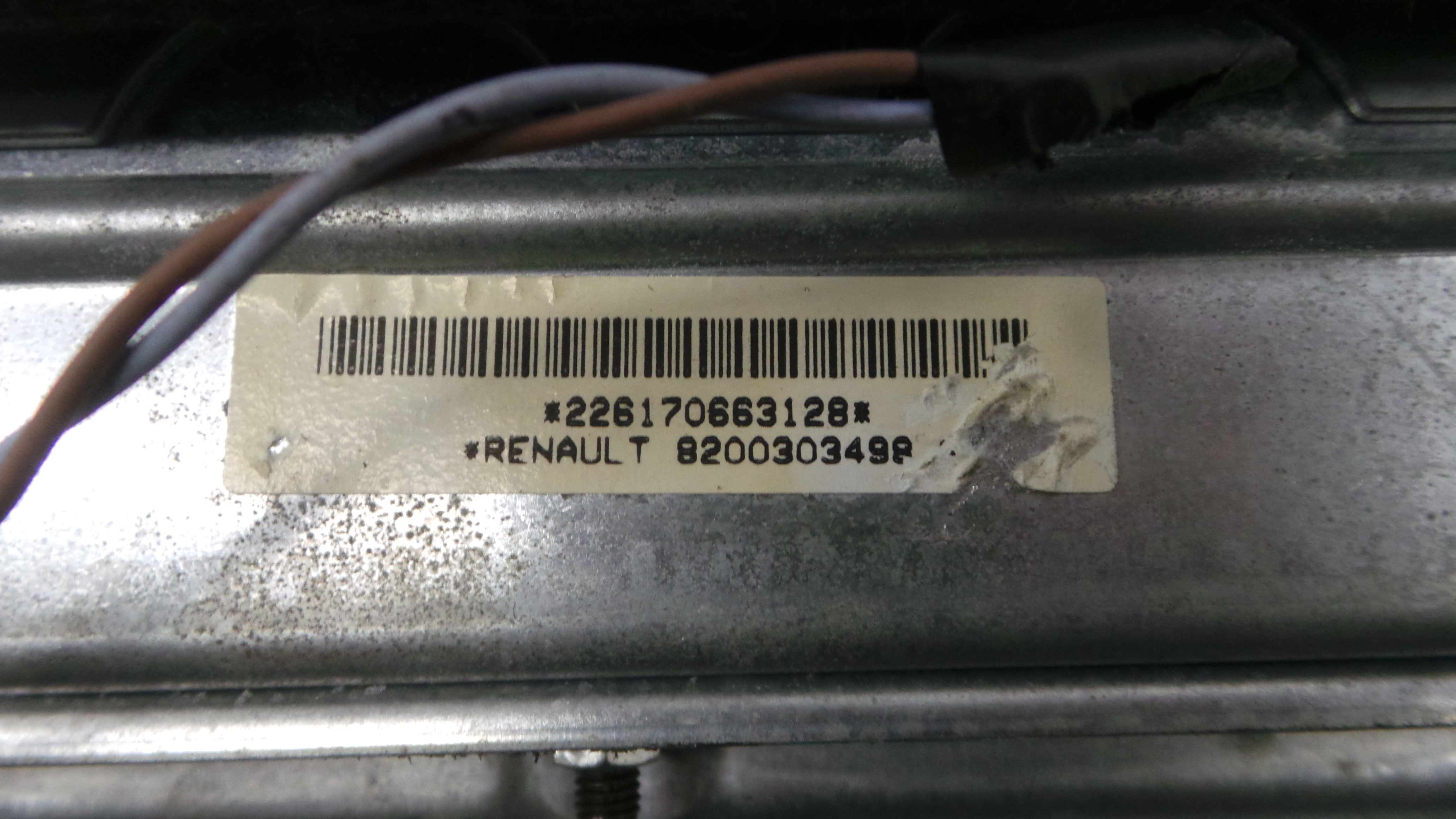 Airbag Passageiro 8200303498 - RENAULT CLIO III (BR0/1, CR0/1)-37825802