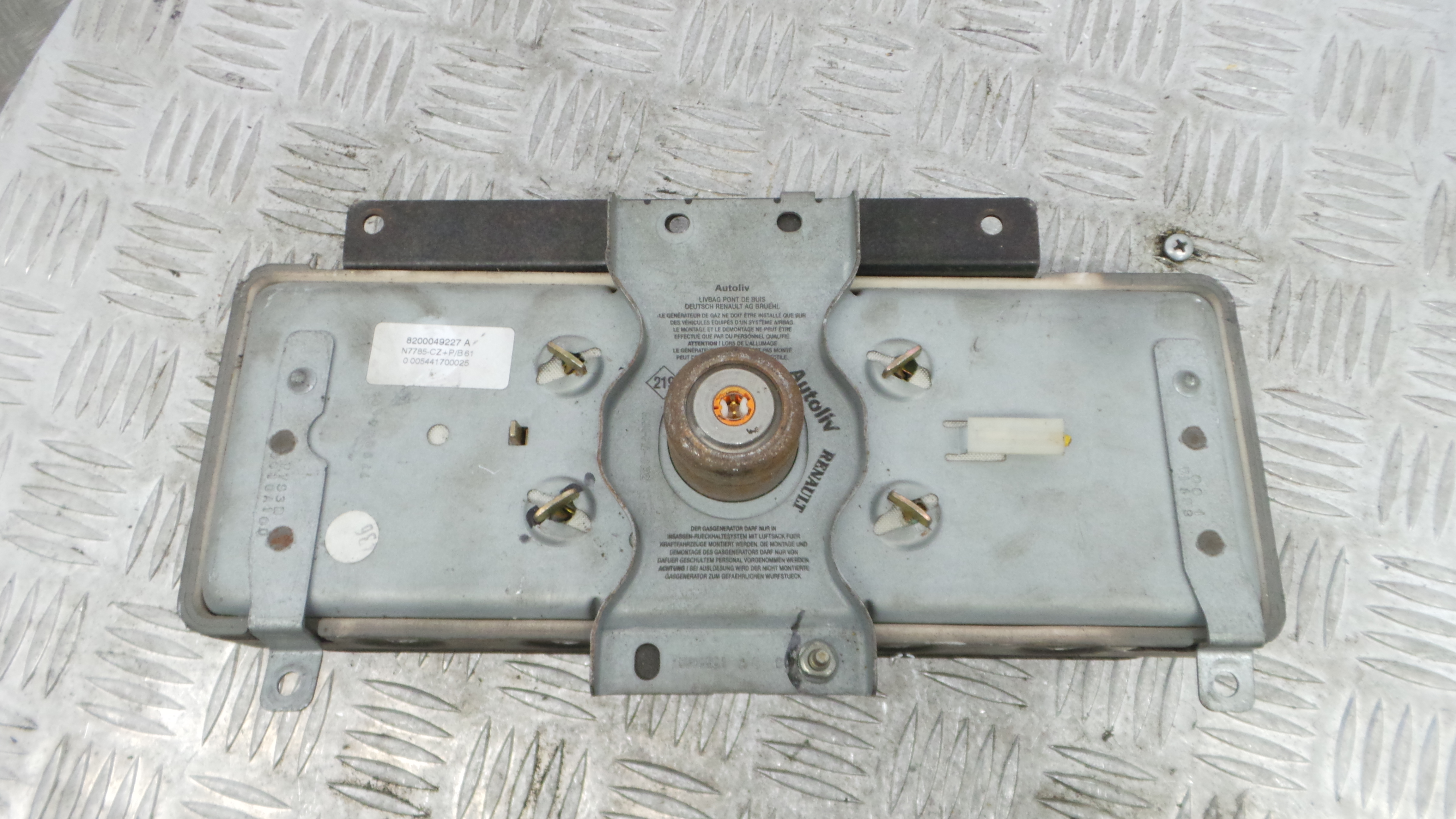 Airbag Passageiro 8200049227A - RENAULT SCÉNIC I VAN (FA0_, JA0/1_)-37825832