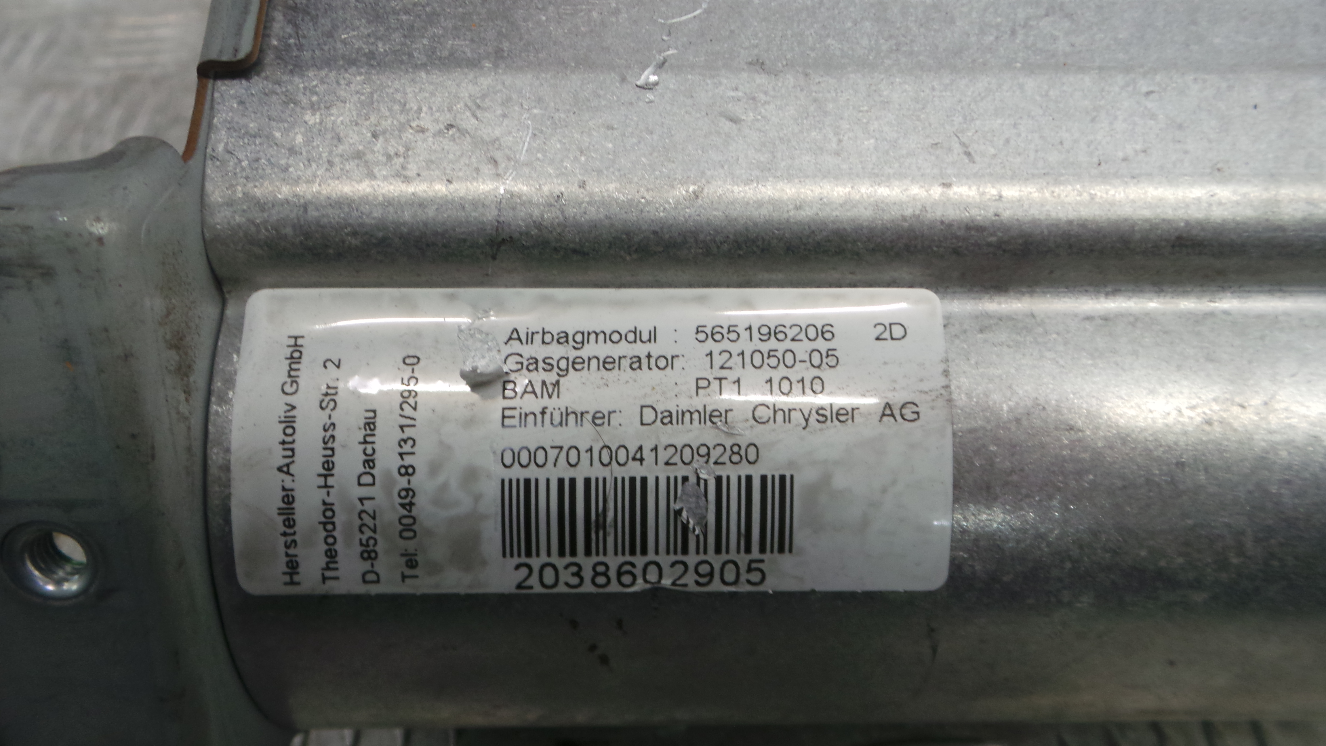 Airbag Passageiro  - MERCEDES-BENZ C-CLASS (W203)-37829285