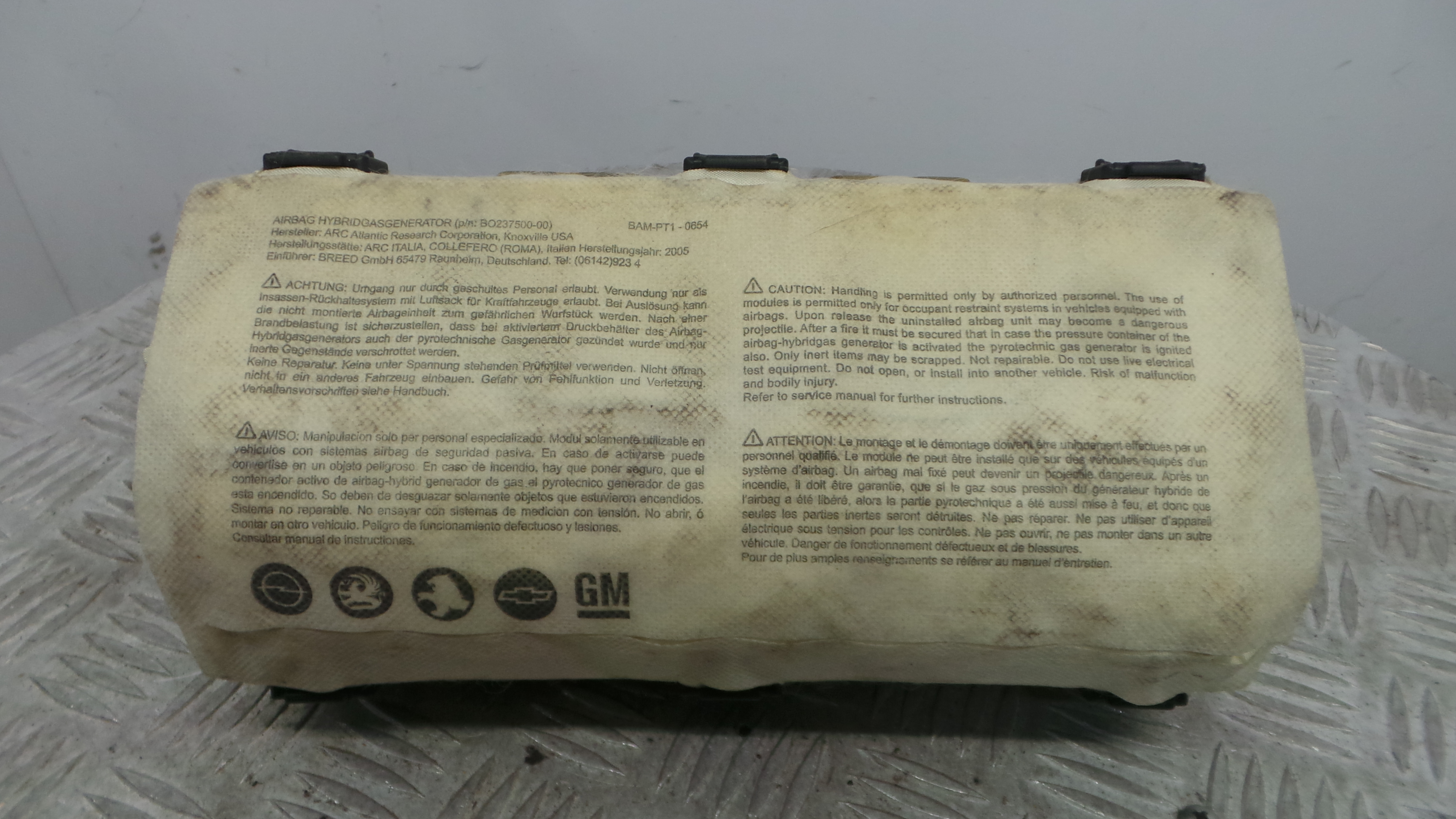 Airbag Passageiro 13214614 – OPEL ASTRA H (A04) Airbag Passageiro 13214614 – OPEL ASTRA H (A04)