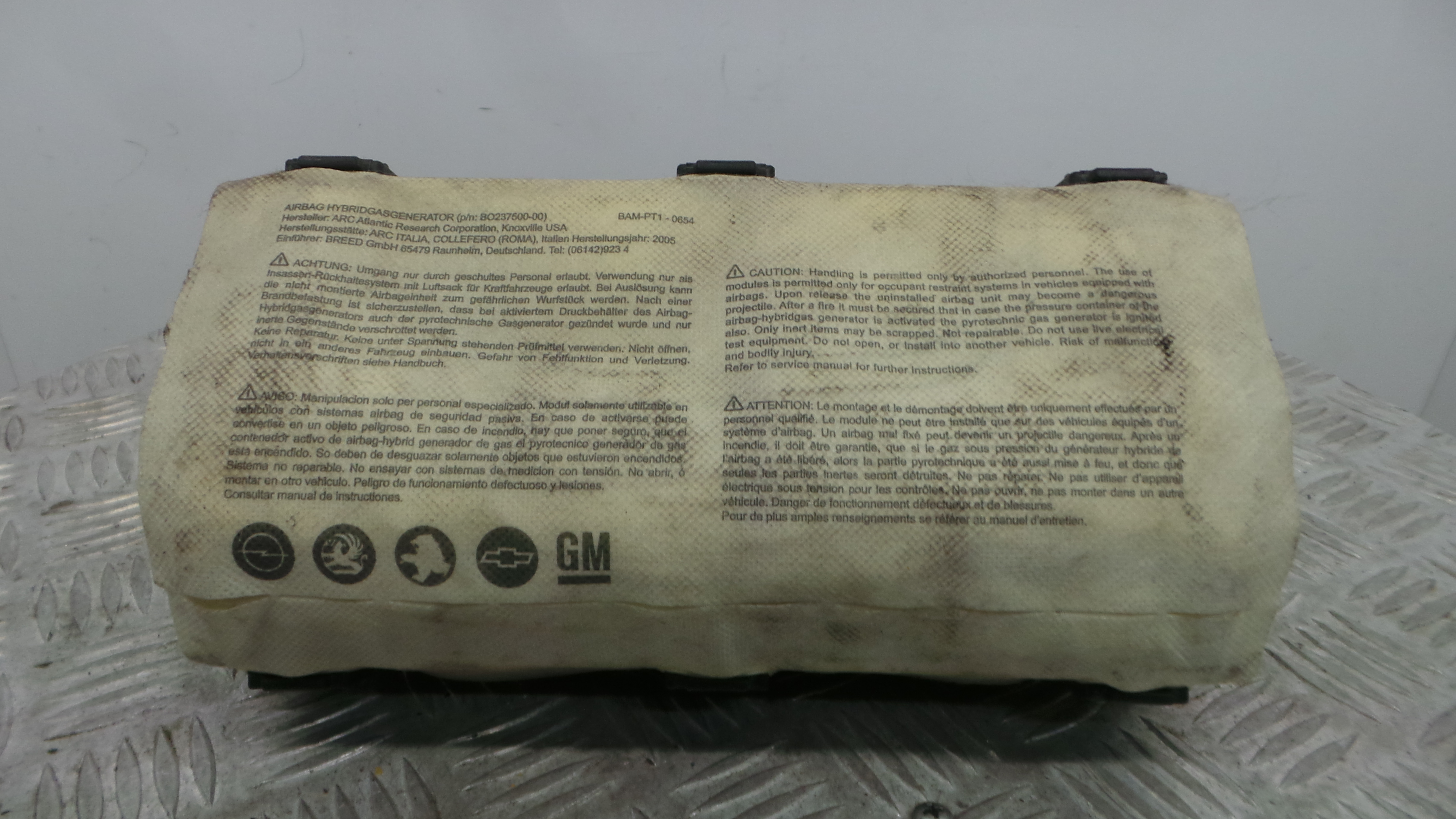 Airbag Passageiro 13214614 – OPEL ASTRA H (A04) Airbag Passageiro 13214614 – OPEL ASTRA H (A04)