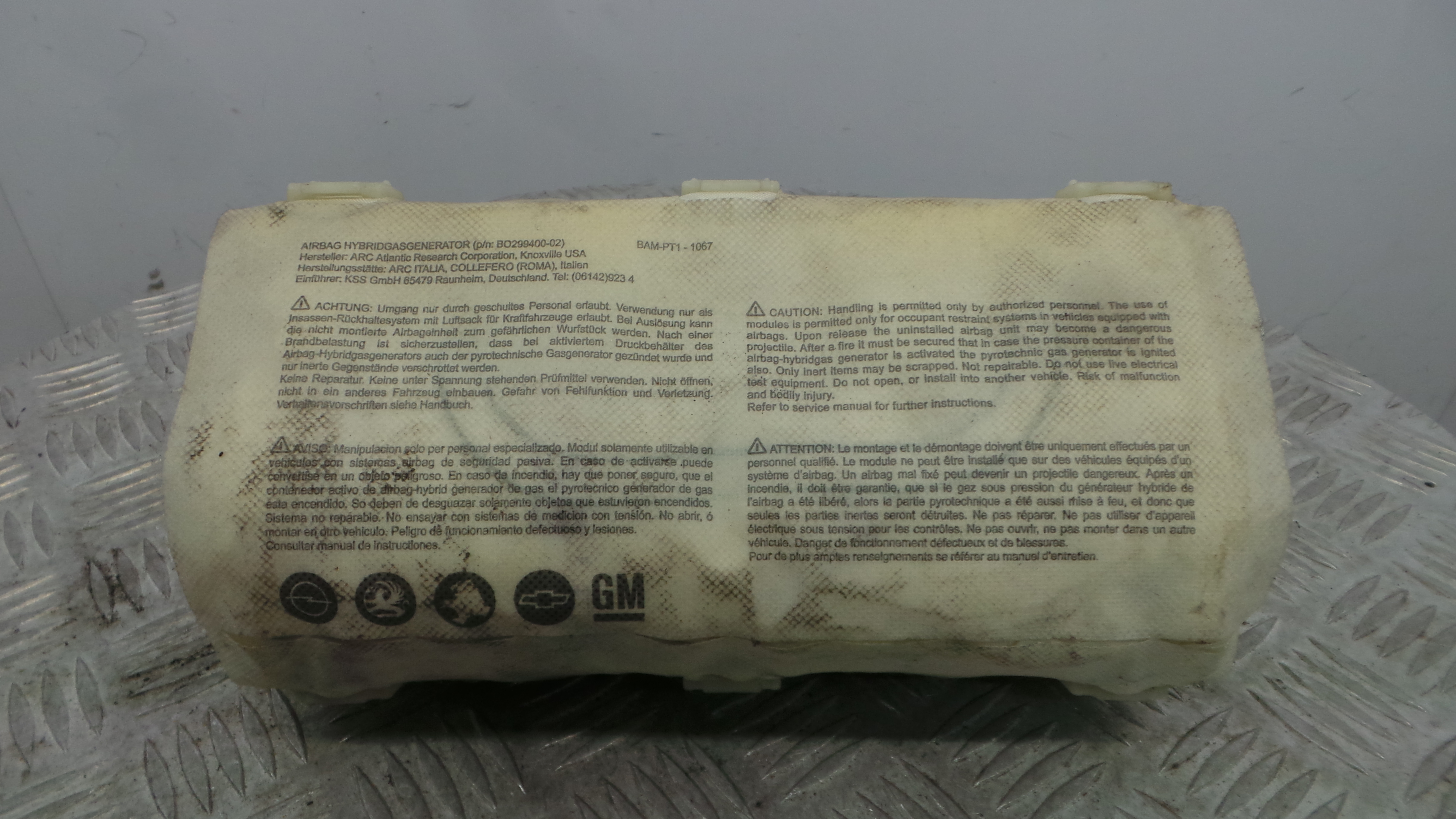 Airbag Passageiro 24451349 – OPEL ASTRA H (A04) Airbag Passageiro 24451349 – OPEL ASTRA H (A04)