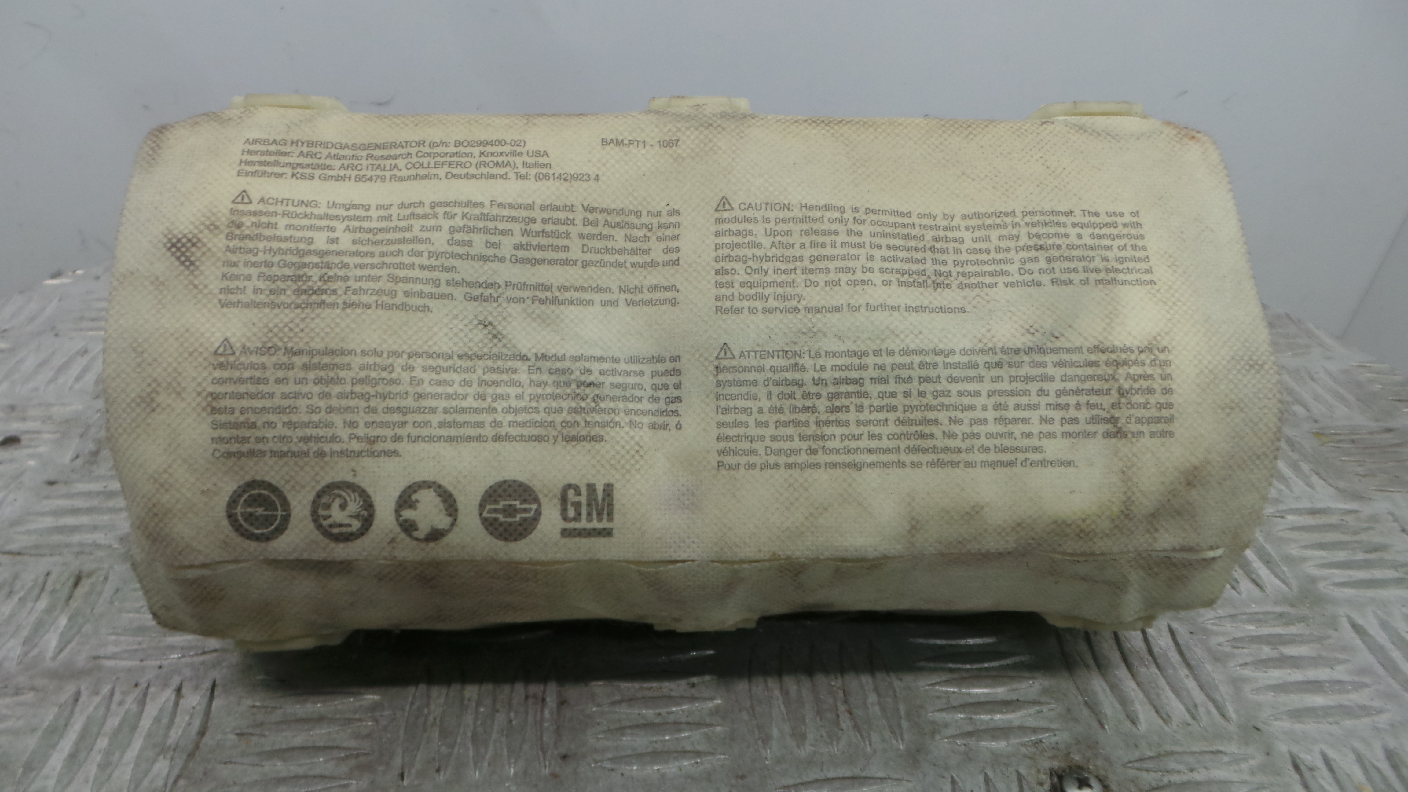 Airbag Passageiro 24451349 – OPEL ASTRA H (A04) Airbag Passageiro 24451349 – OPEL ASTRA H (A04)