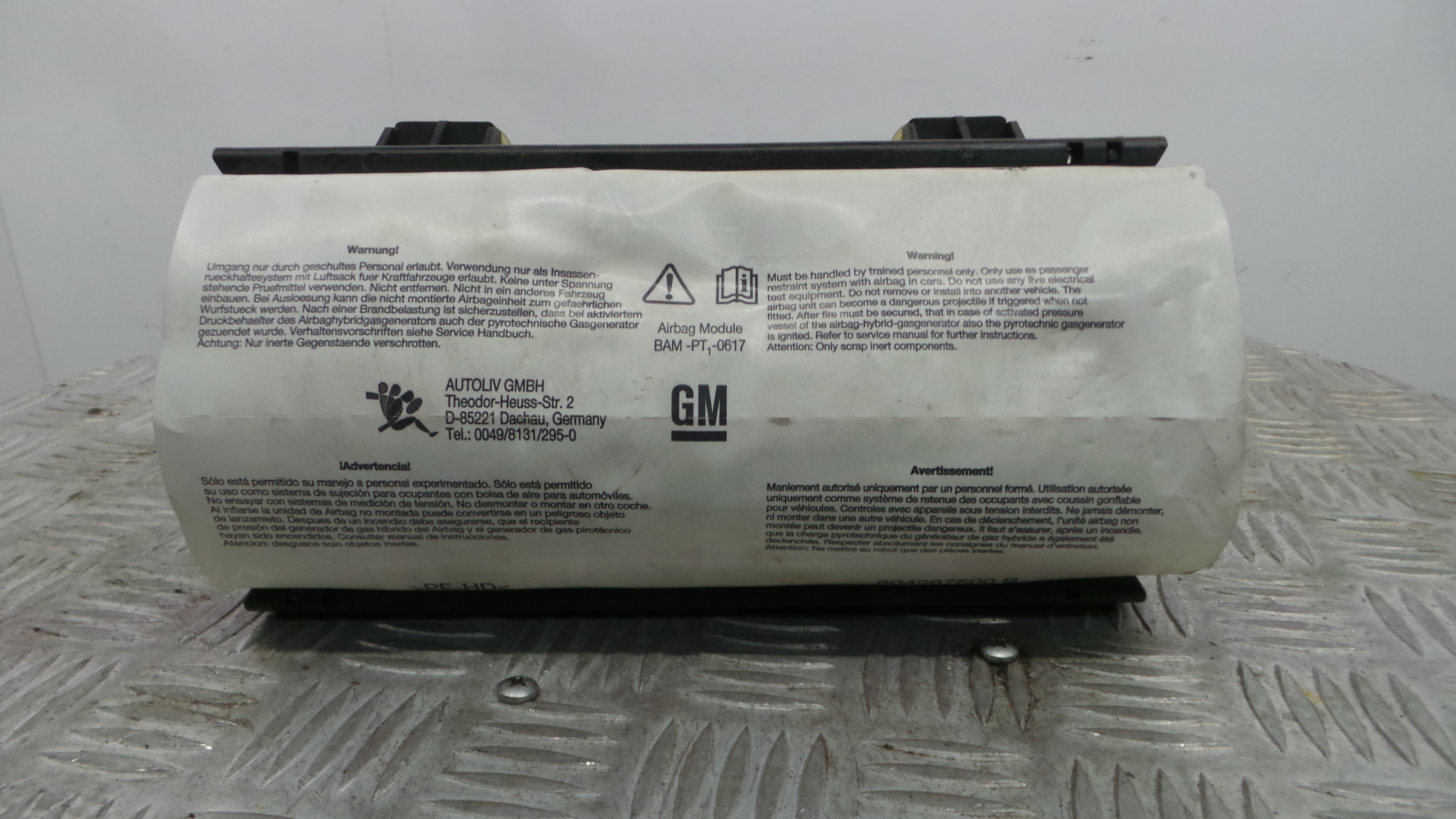 Airbag Passageiro 13188043 – OPEL MERIVA A Veículo multiuso (X03) Airbag Passageiro 13188043 – OPEL MERIVA A Veículo multiuso (X03)