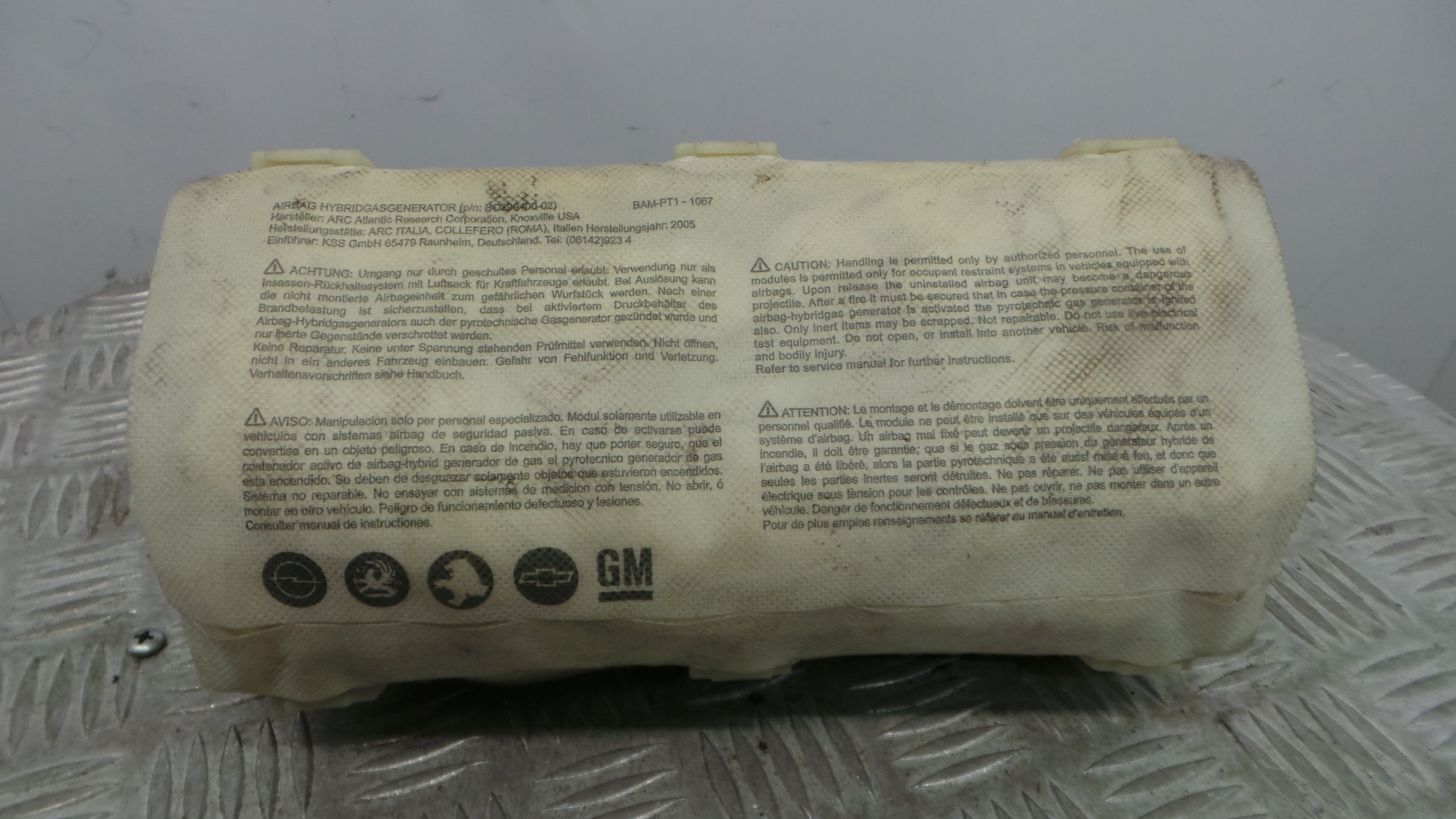 Airbag Passageiro 24451349 – OPEL ASTRA H (A04) Airbag Passageiro 24451349 – OPEL ASTRA H (A04)