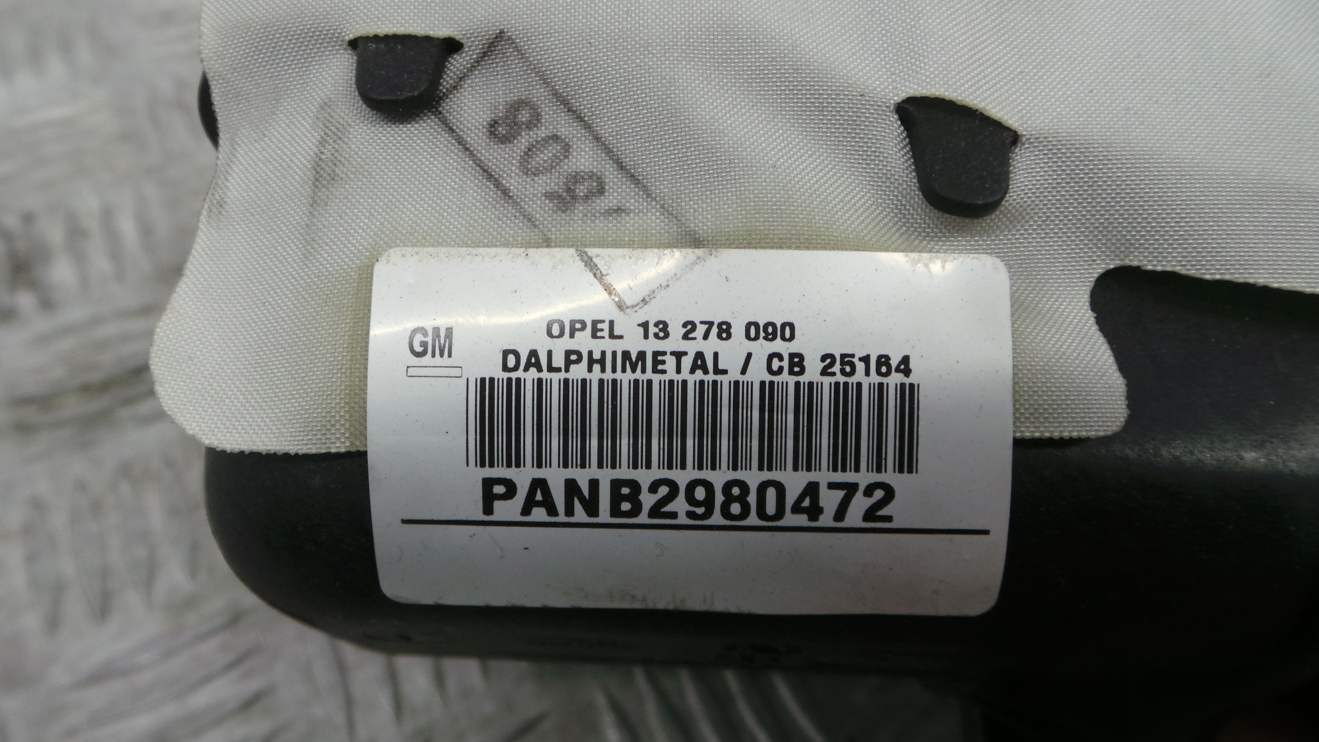 Airbag Passageiro 13278090 - OPEL CORSA D (S07)-37829385