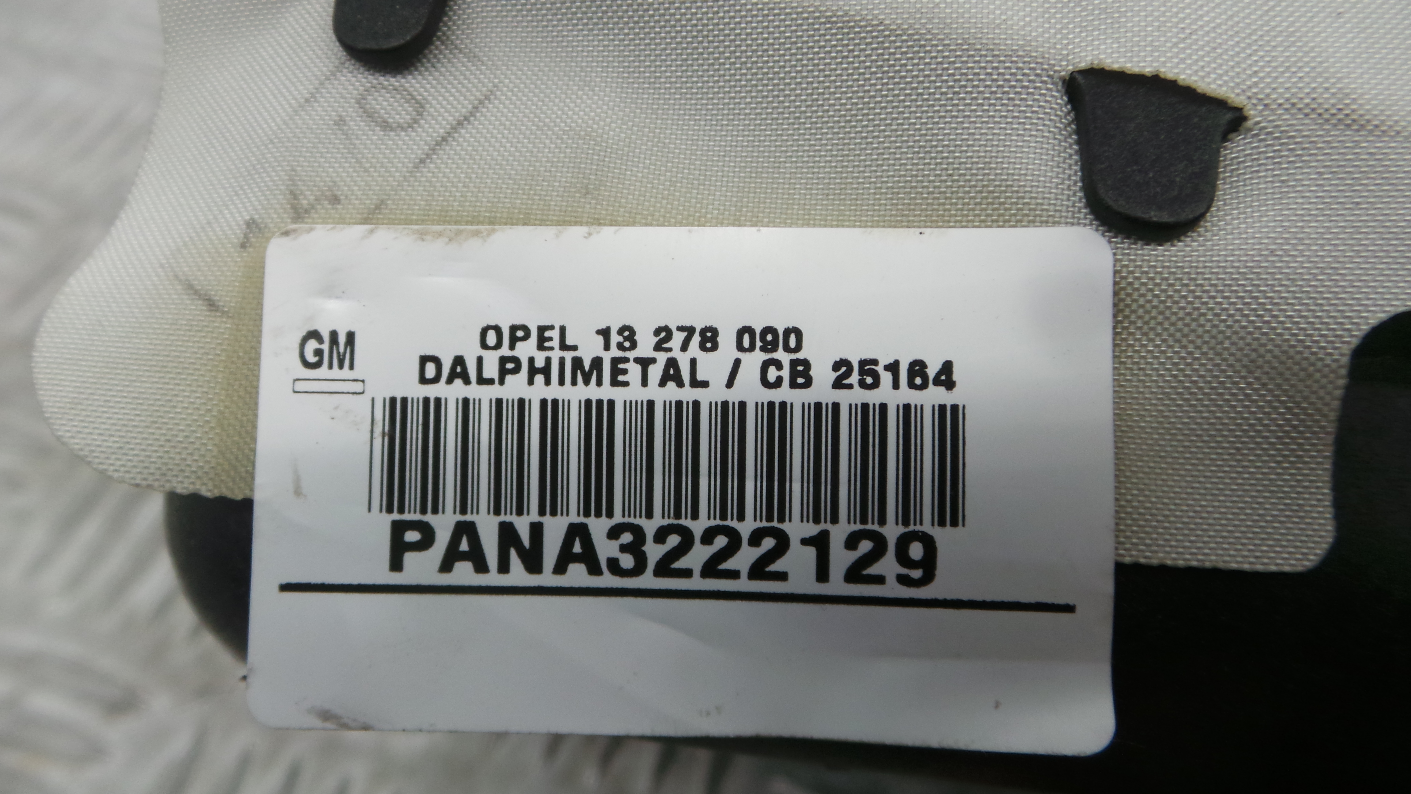 Airbag Passageiro 13278090 - OPEL CORSA D (S07)-37829388