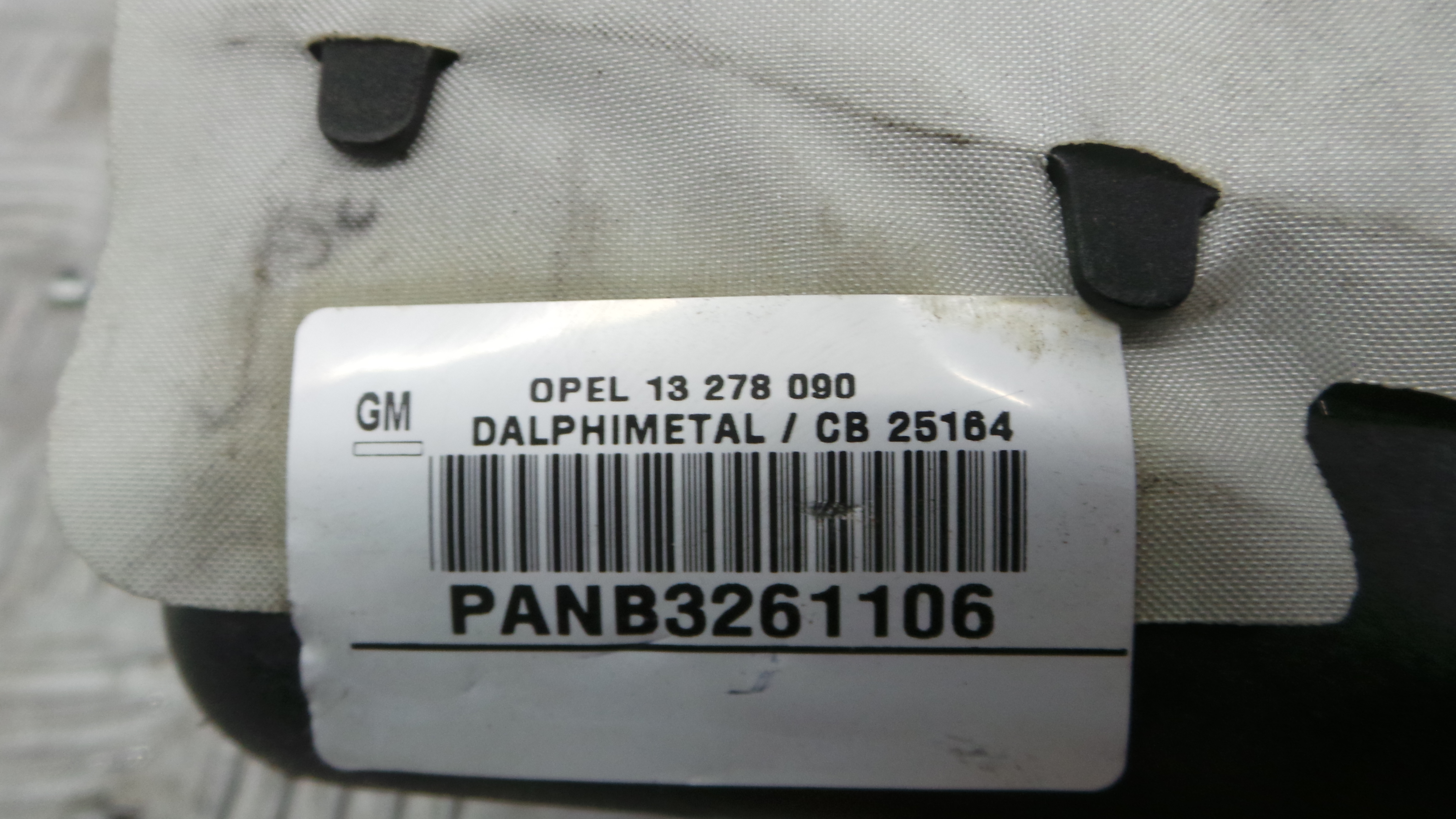 Airbag Passageiro 13278090 - OPEL CORSA D (S07)-37829394