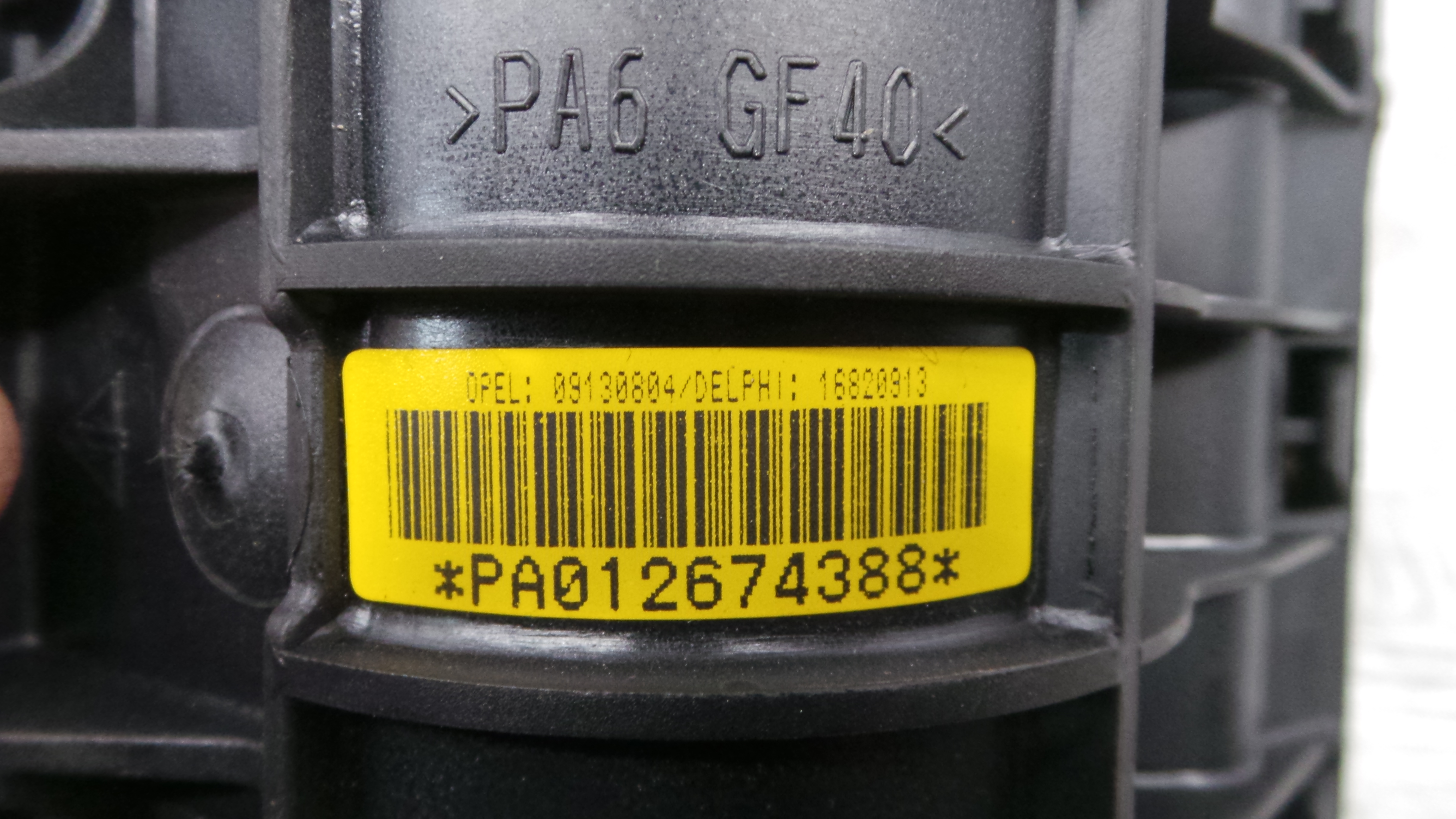 Airbag Passageiro 09130804 – OPEL CORSA C (X01)