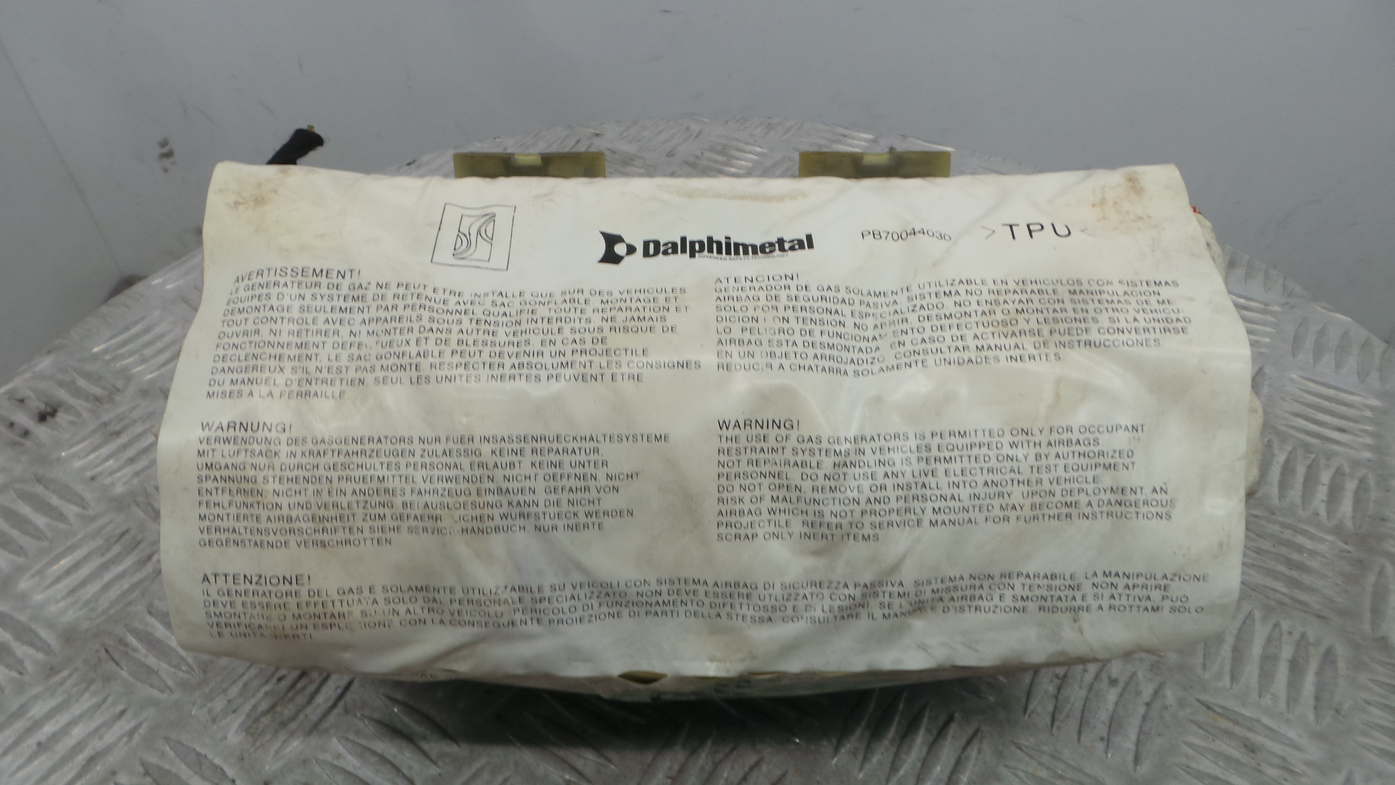 Airbag Passageiro 13152361 - OPEL CORSA D (S07)-37829409 Airbag Passageiro 13152361 - OPEL CORSA D (S07)-37829409