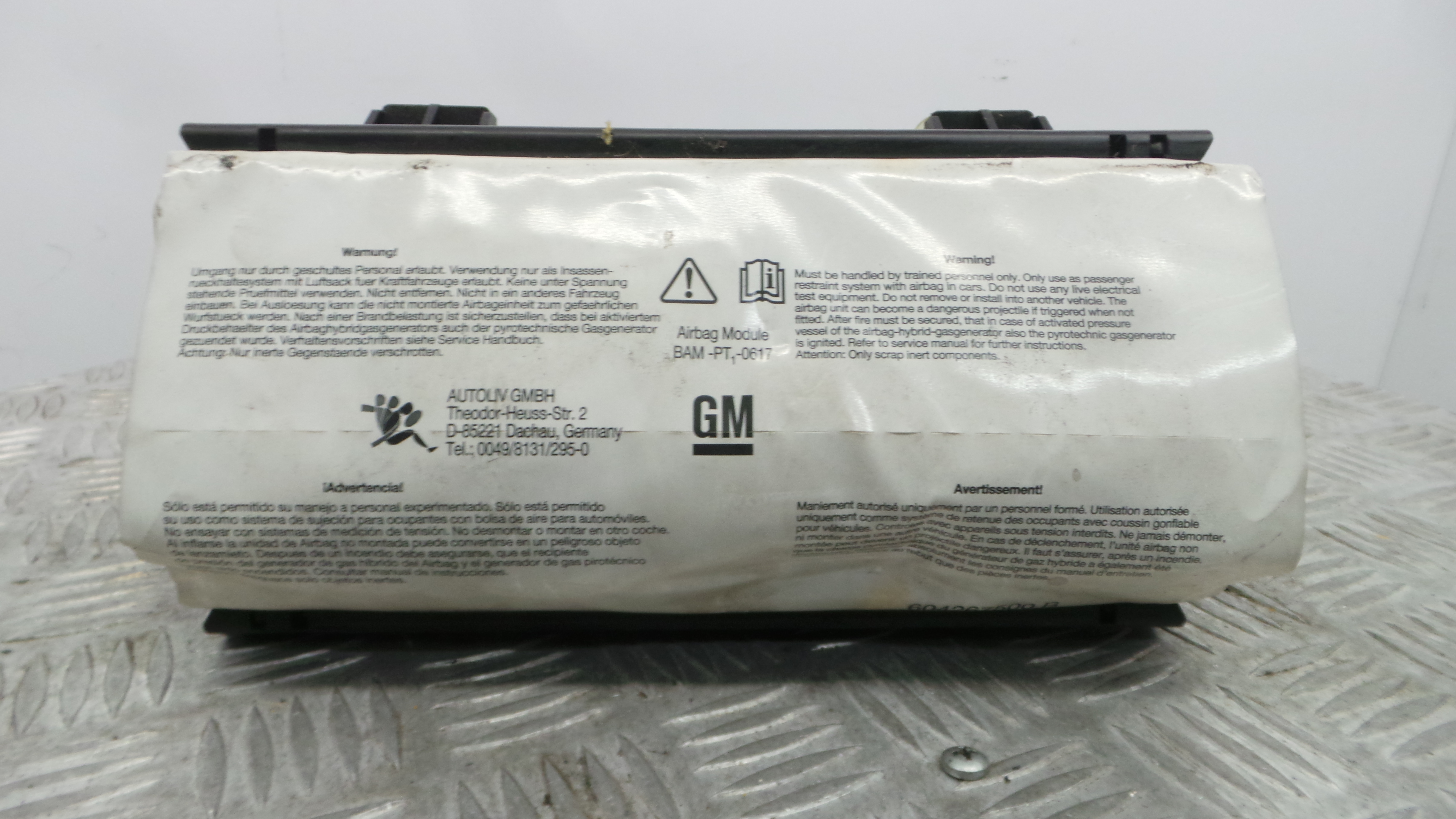 Airbag Passageiro 13188043 - OPEL CORSA C (X01)-38045698 Airbag Passageiro 13188043 - OPEL CORSA C (X01)-38045698