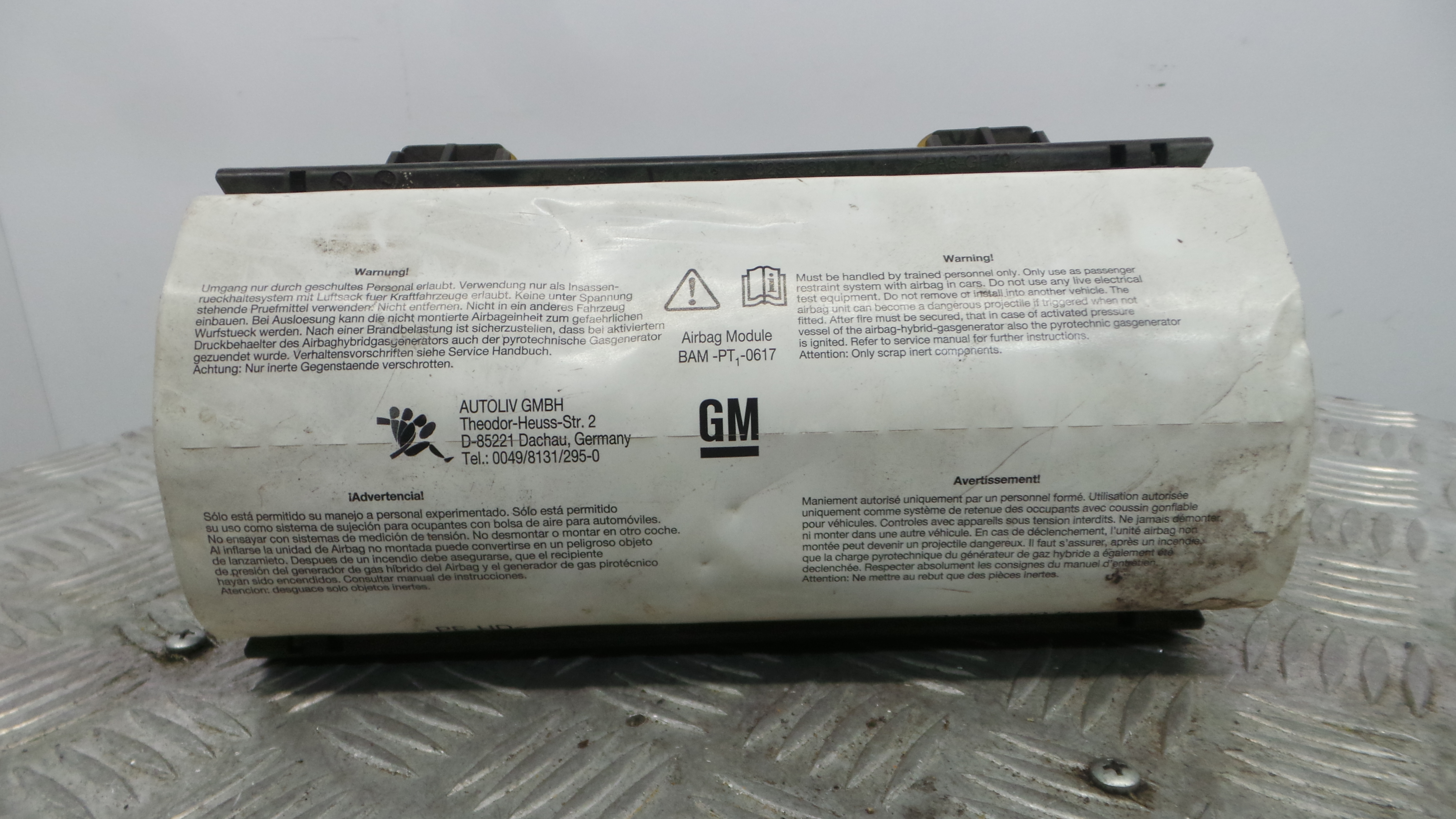 Airbag Passageiro 13188043 - OPEL CORSA C (X01)-38045701 Airbag Passageiro 13188043 - OPEL CORSA C (X01)-38045701