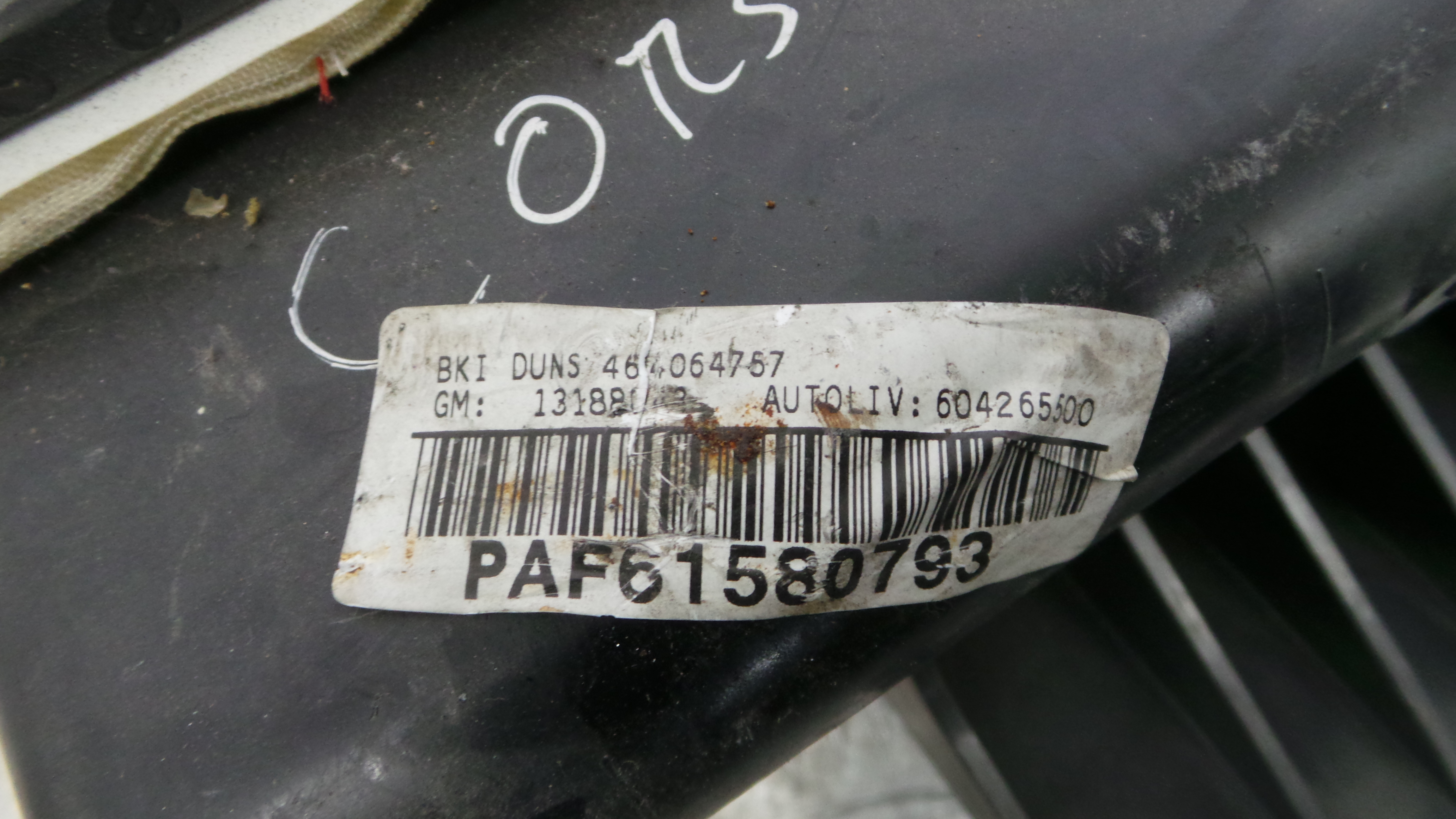Airbag Passageiro 13188043 – OPEL CORSA C (X01)