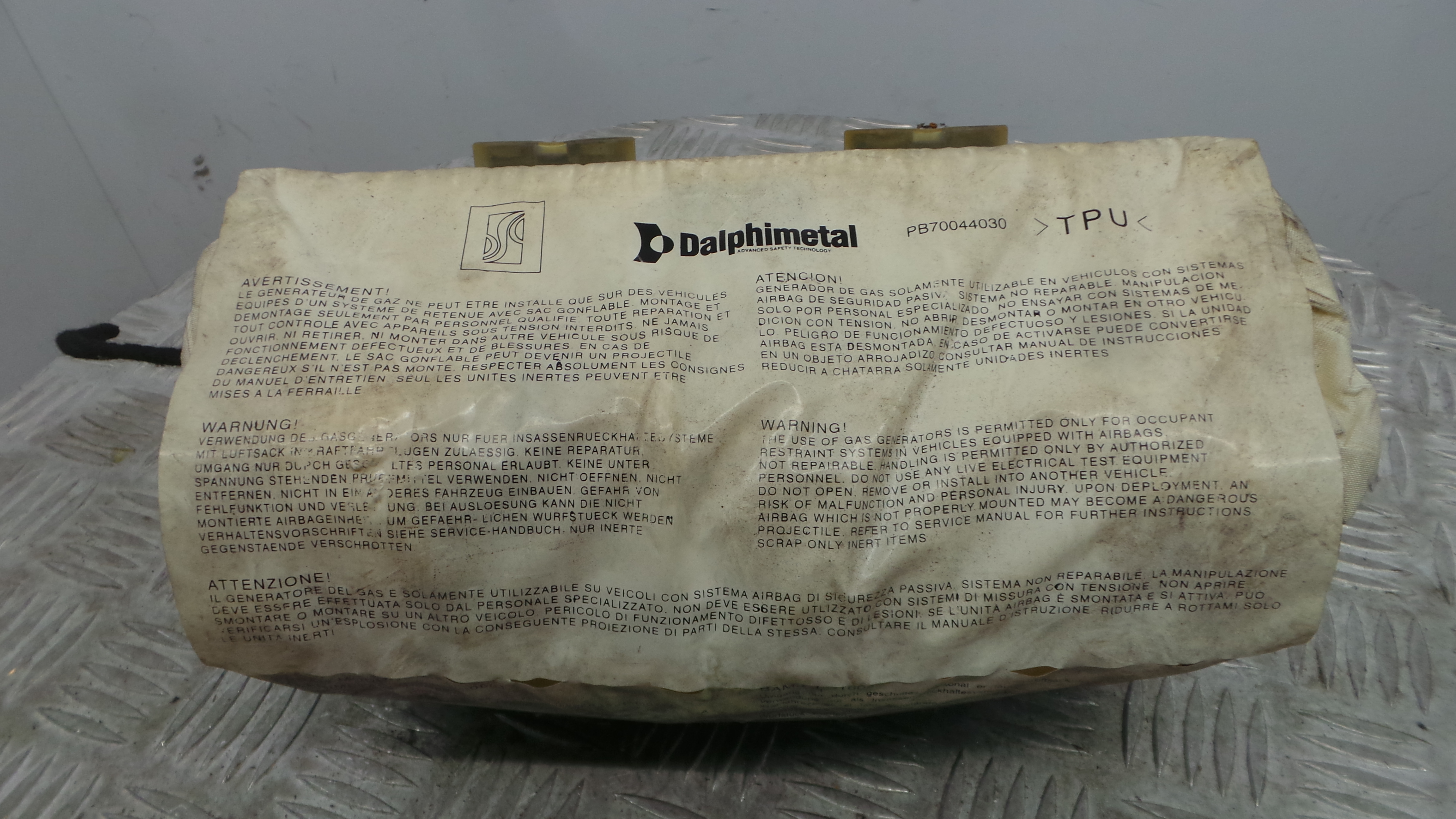 Airbag Passageiro 13152361 - OPEL CORSA D (S07)-38045707 Airbag Passageiro 13152361 - OPEL CORSA D (S07)-38045707