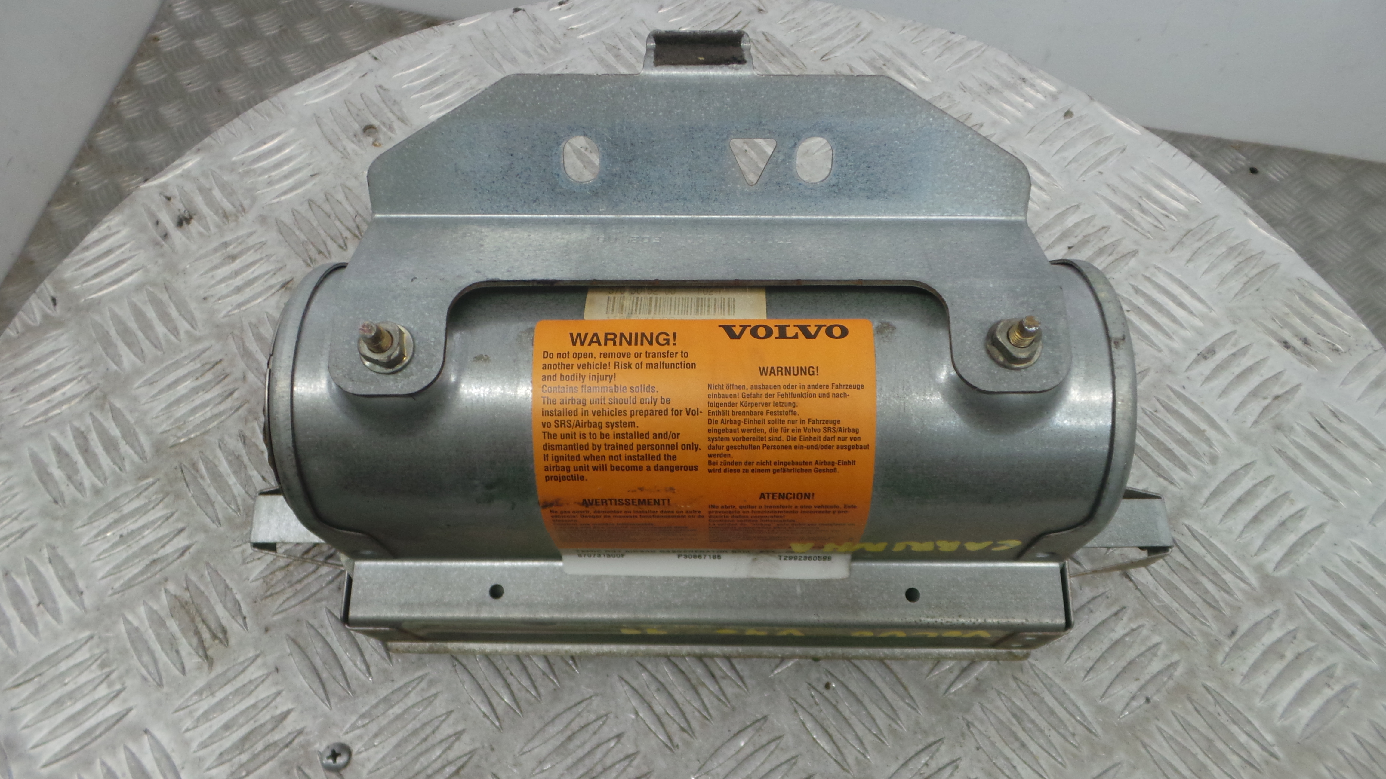 Airbag Passageiro 570731500F - VOLVO V40 Combi (645)-38045747