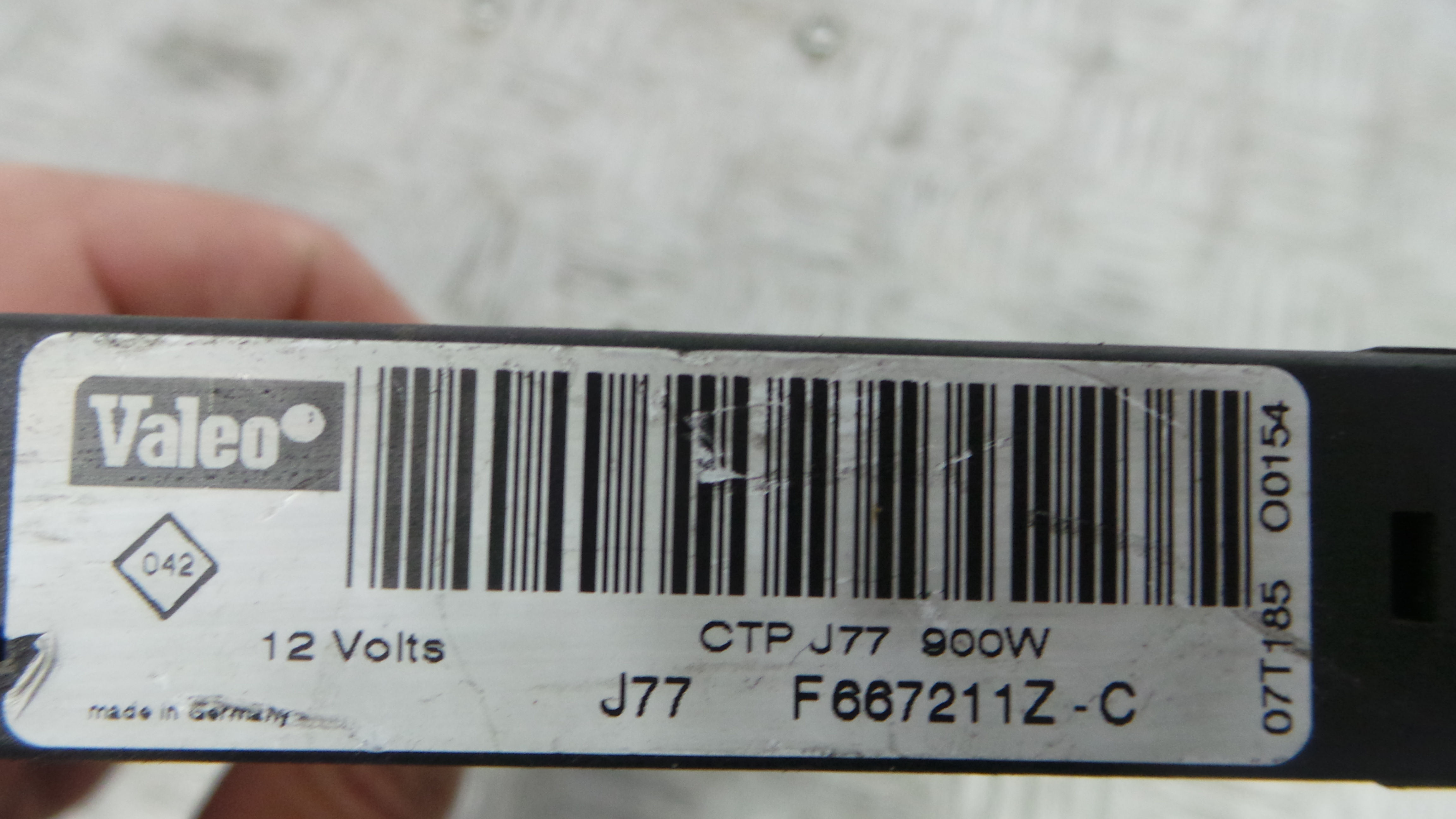 Radiador da Chaufagem / Sofagem F667211ZC - RENAULT CLIO III (BR0/1, CR0/1)-38046422