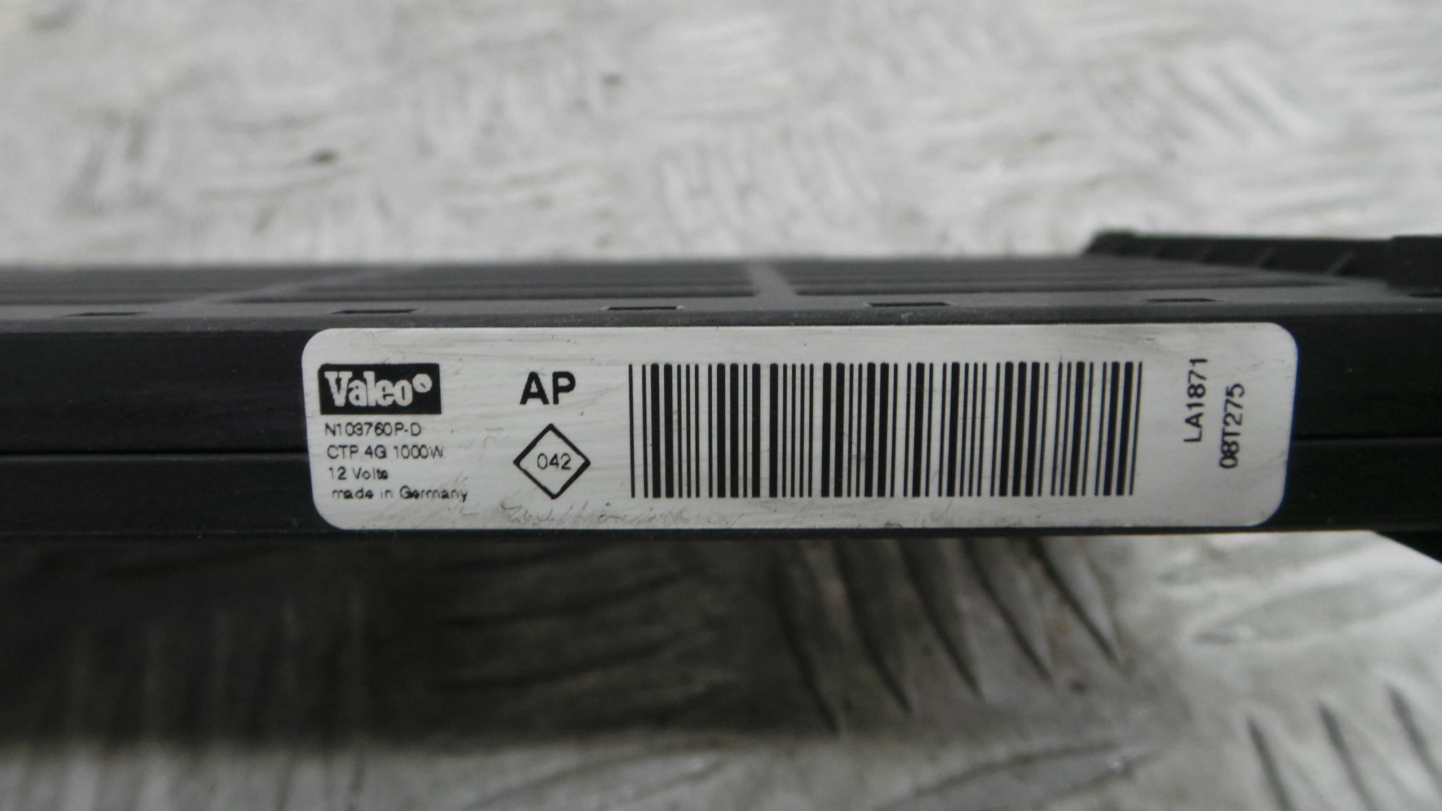 Radiador da Chaufagem / Sofagem N103760PD - RENAULT MEGANE III Hatchback (BZ0/1_, B3_)-38046452