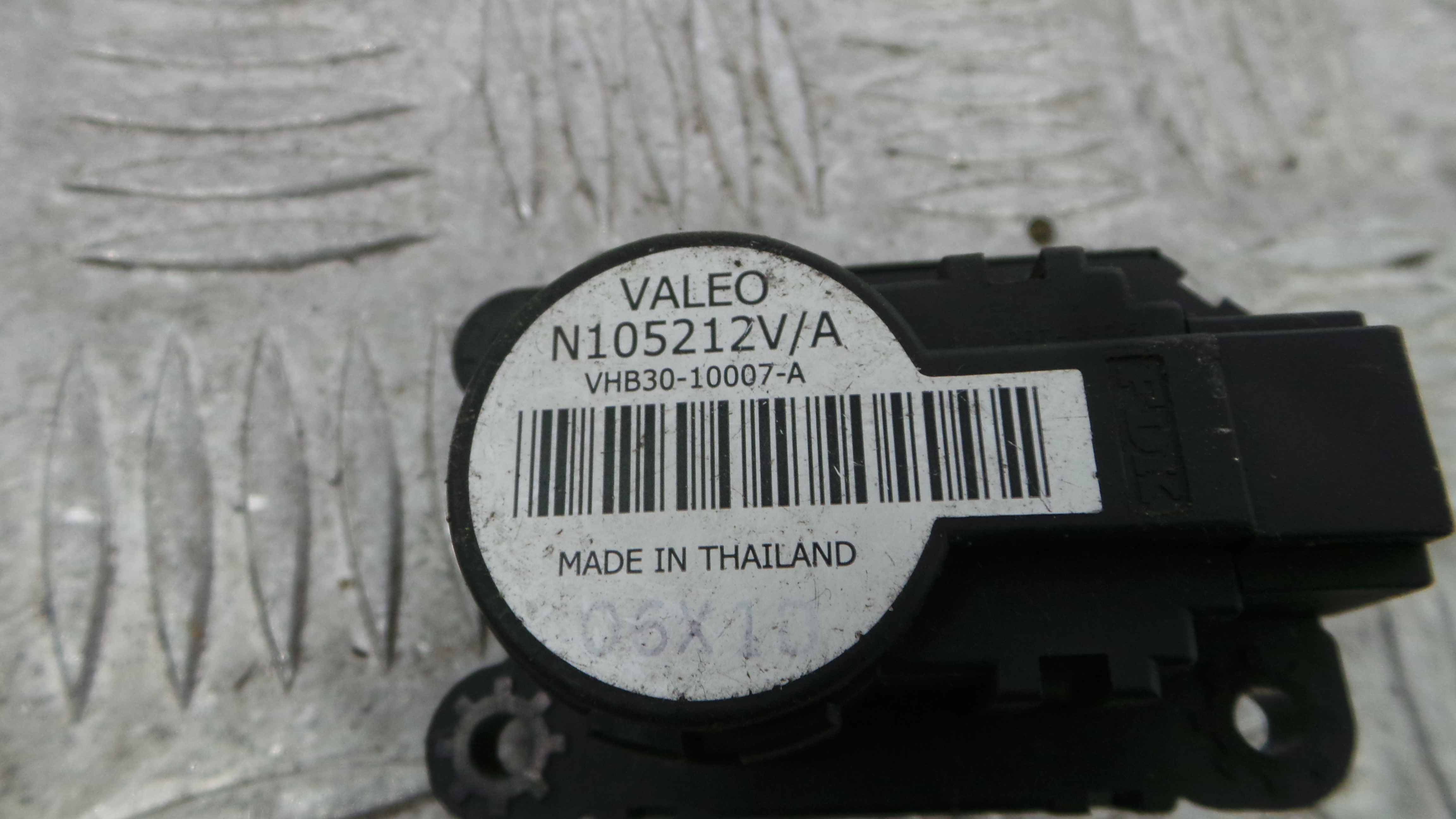 Atuador do Circuito de Ar  N105212VA - RENAULT MEGANE III Hatchback (BZ0/1_, B3_)-38050256