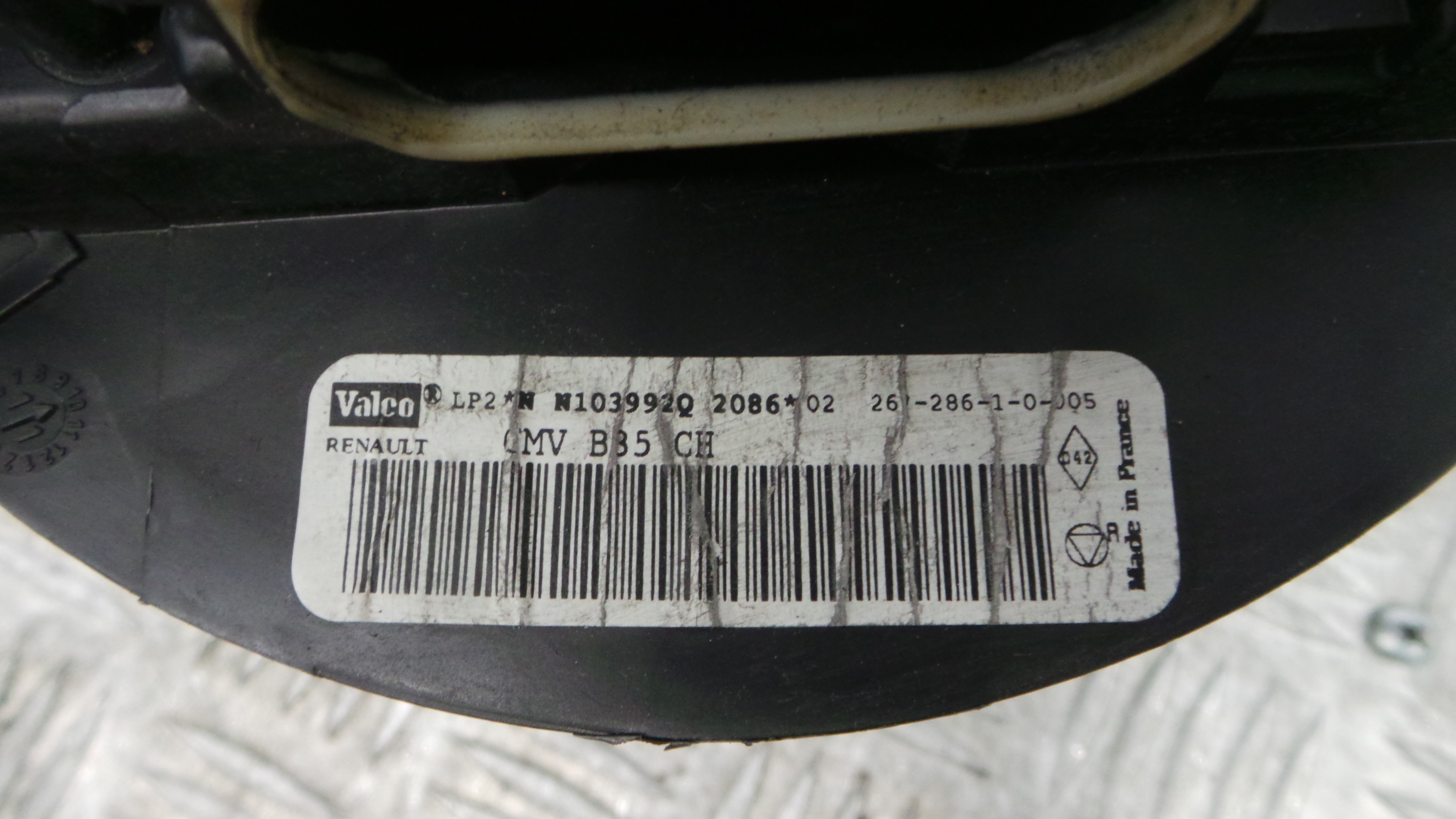 Motor da Chauffage / Motor de Sofagem N103992Q - RENAULT CLIO III (BR0/1, CR0/1)-38050483