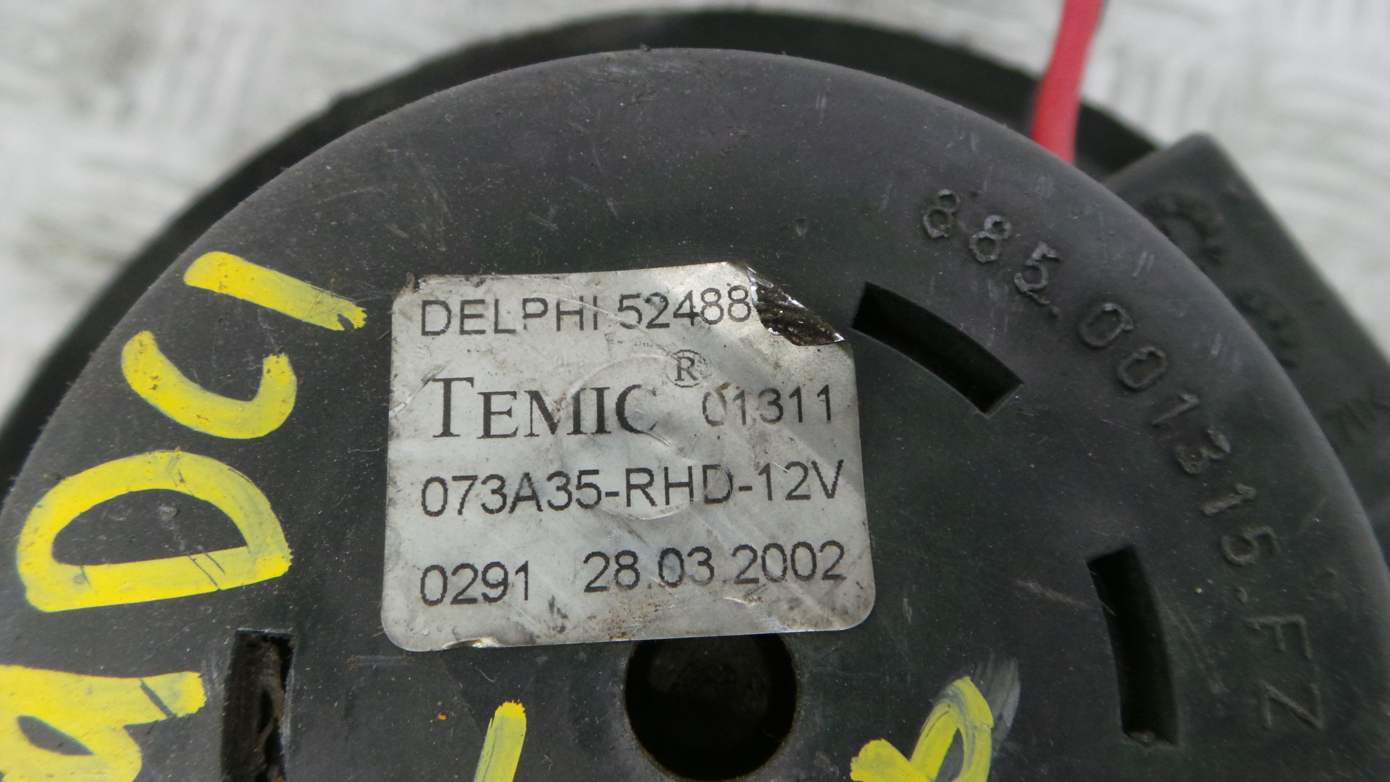 Motor da Chauffage / Motor de Sofagem 52488124 - RENAULT CLIO II (BB_, CB_), CLIO Mk II (BB_, CB_)-38050489