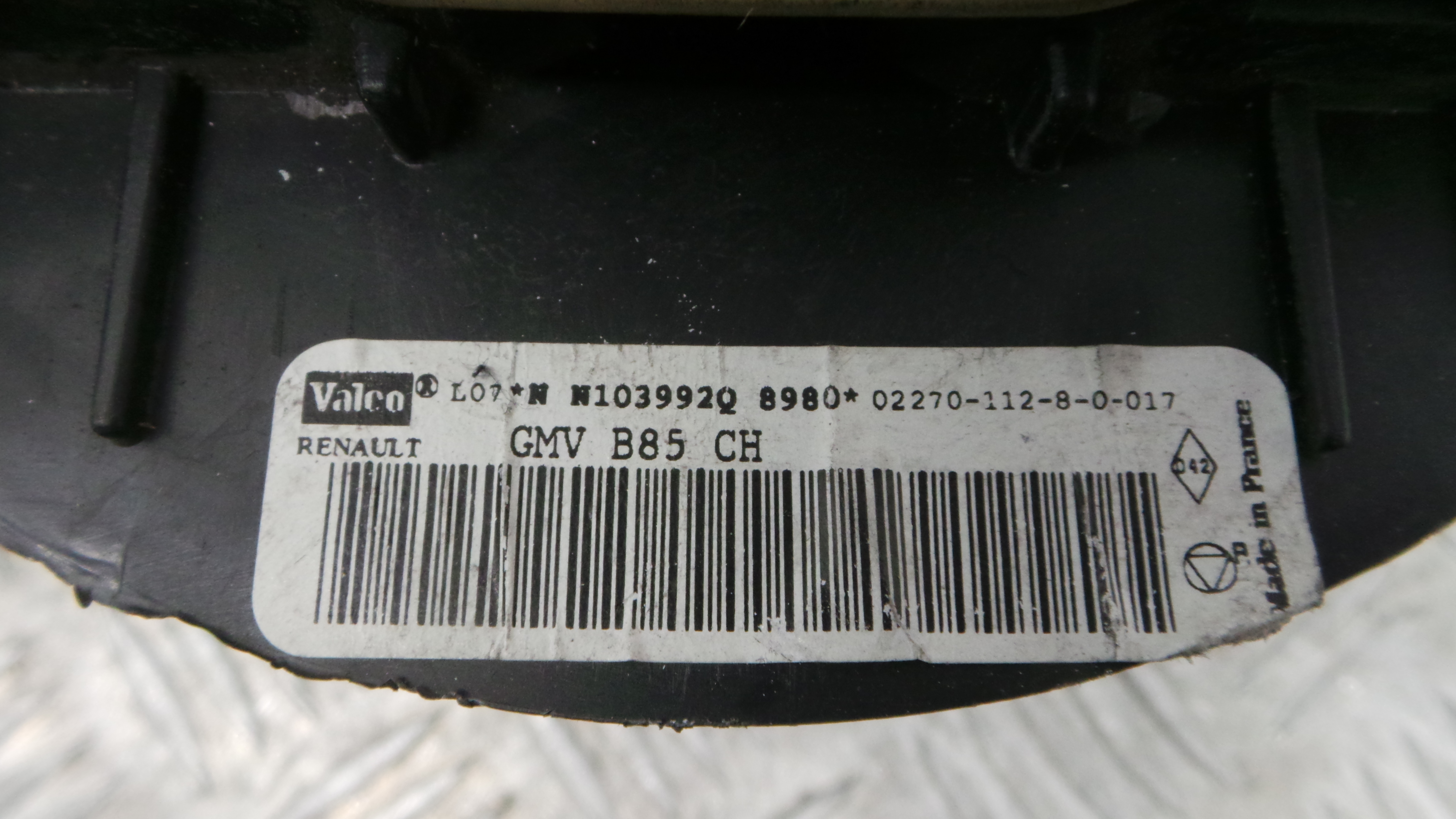 Motor da Chauffage / Motor de Sofagem N103992Q - RENAULT CLIO III (BR0/1, CR0/1)-38050501