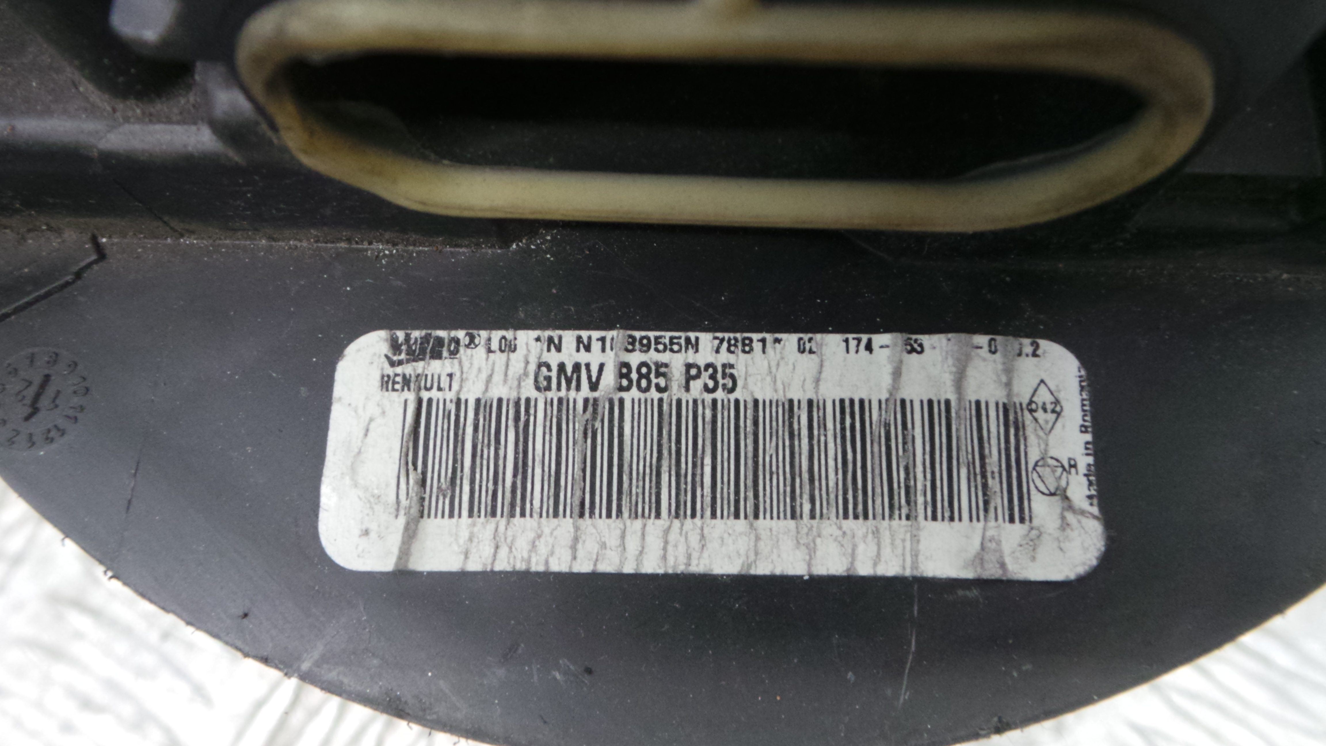 Motor da Chauffage / Motor de Sofagem N103955N - RENAULT CLIO III (BR0/1, CR0/1)-38050504