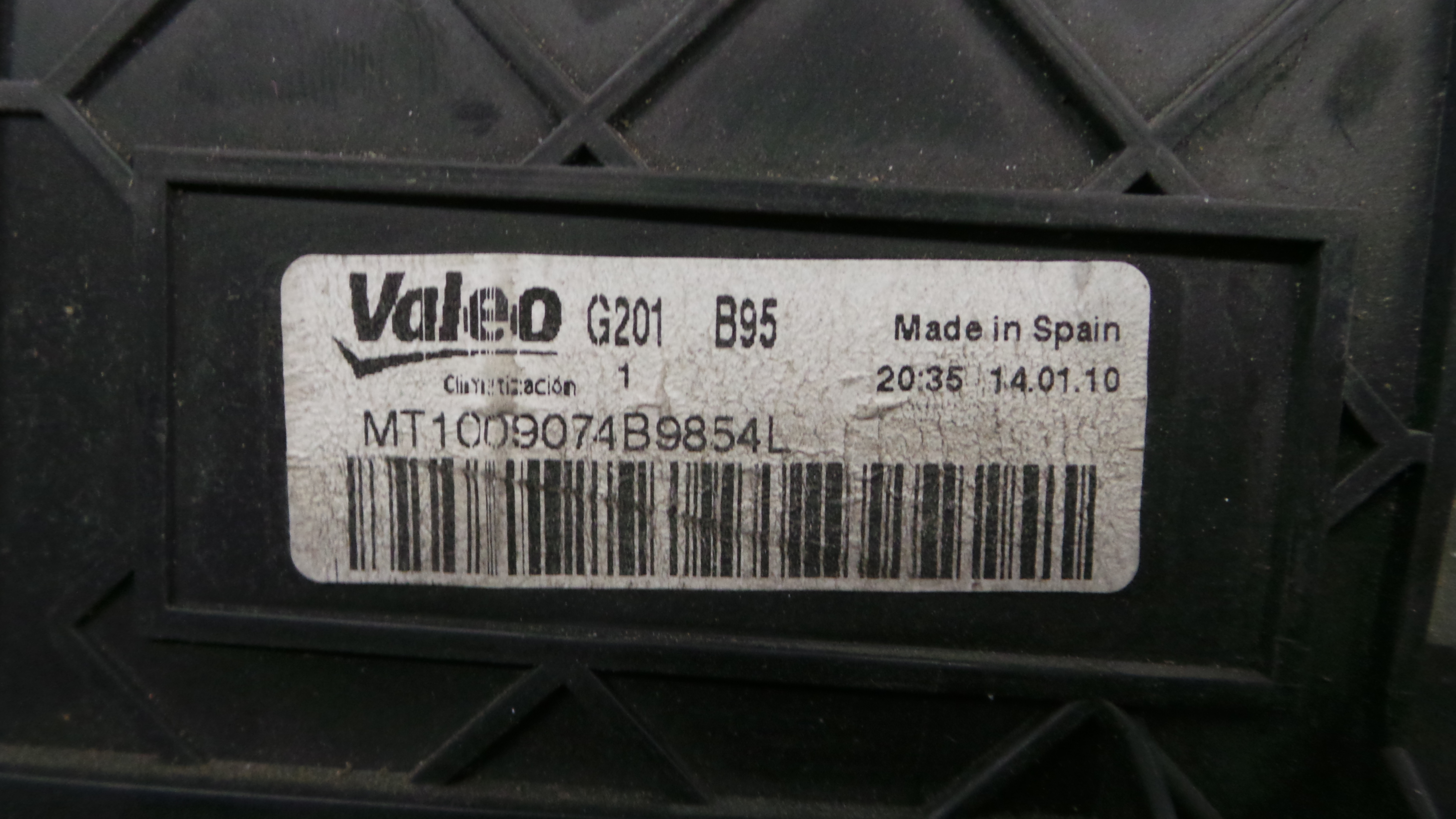 Motor da Chauffage / Motor de Sofagem MT1009074B9854L - RENAULT MEGANE III Hatchback (BZ0/1_, B3_)-38051031