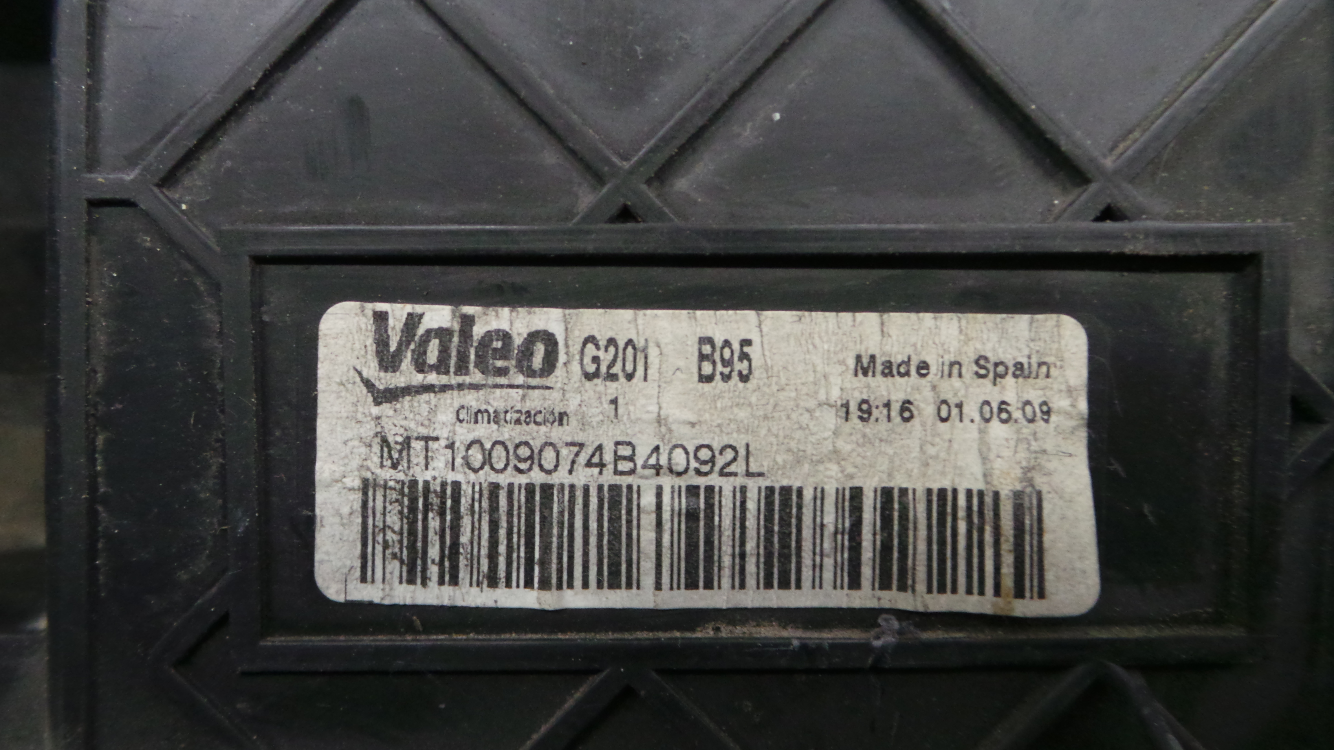 Motor da Chauffage / Motor de Sofagem MT1009074B4092L - RENAULT MEGANE III Hatchback (BZ0/1_, B3_)-38051040