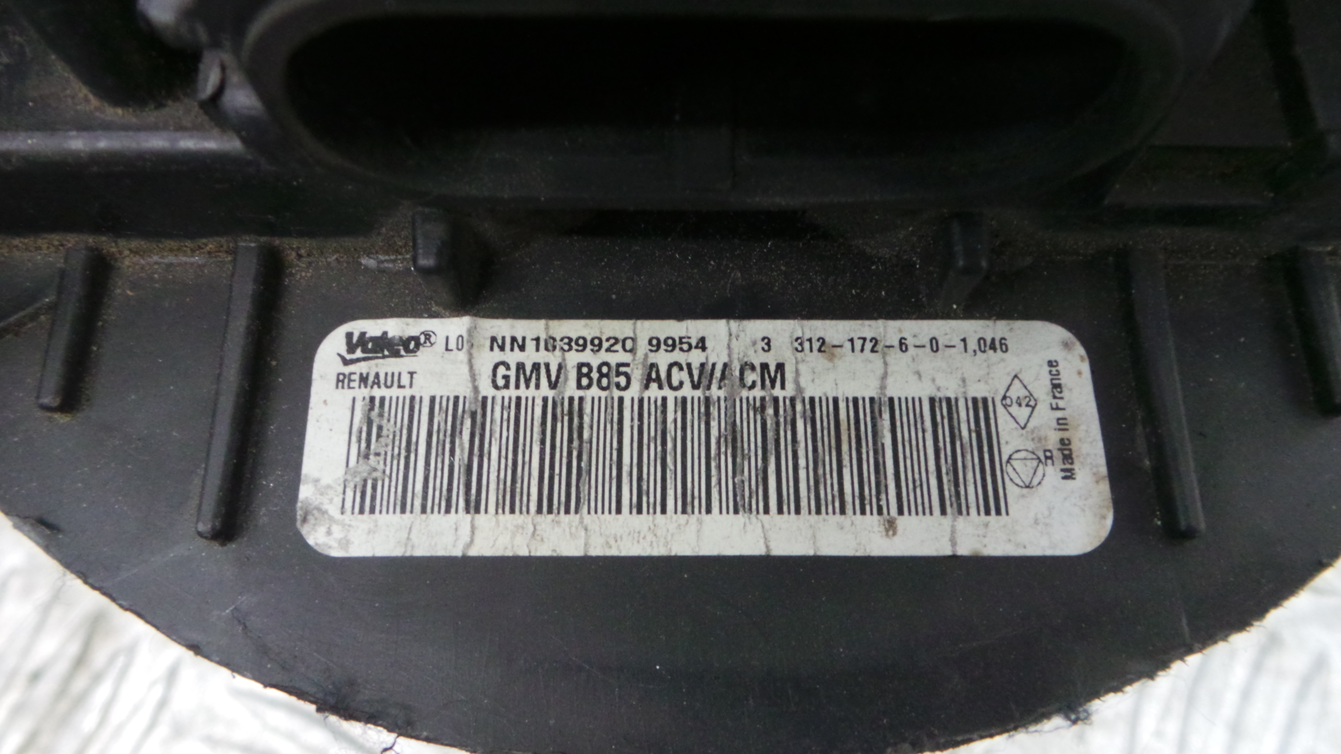 Motor da Chauffage / Motor de Sofagem NN103992Q - RENAULT CLIO III (BR0/1, CR0/1)-38051092