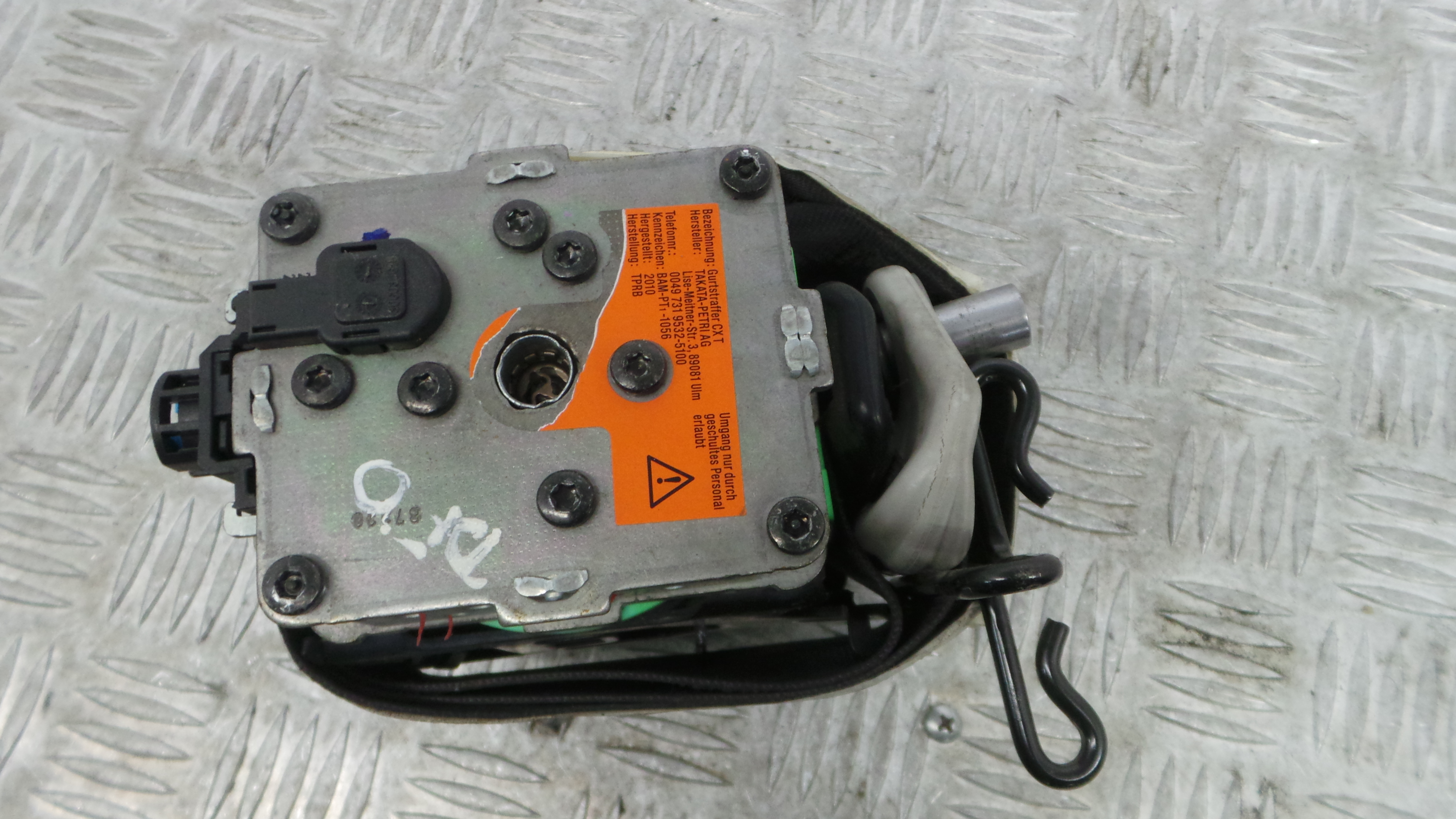 Cinto Frente Direito   96815087XX - PEUGEOT PARTNER Caixa/monovolume-38059705