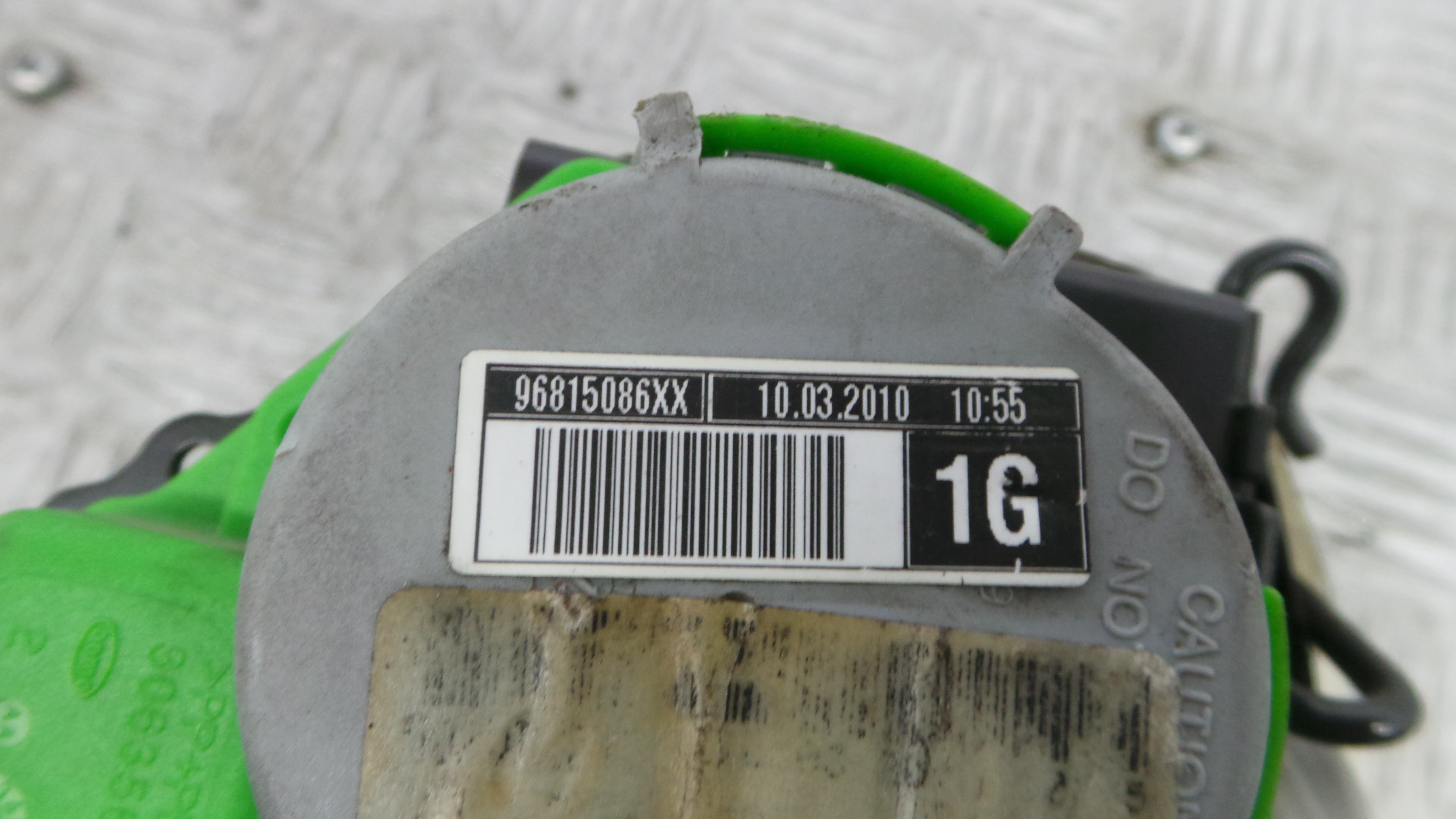 Cinto Frente Esq  96815086XX - PEUGEOT PARTNER Caixa/monovolume-38059718