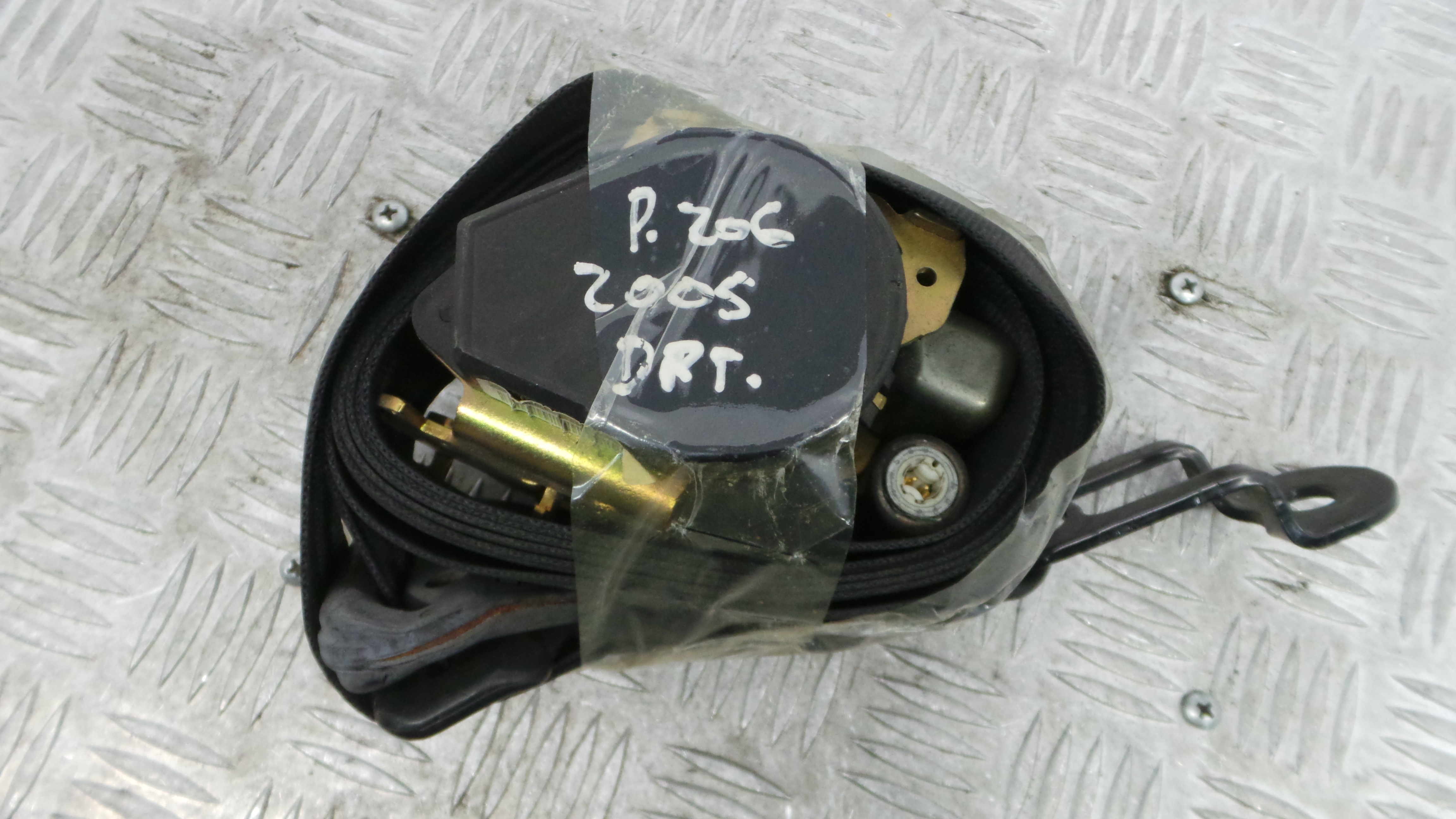 Cinto Frente Direito   96468608XX - PEUGEOT 206 Hatchback (2A/C)-38059721