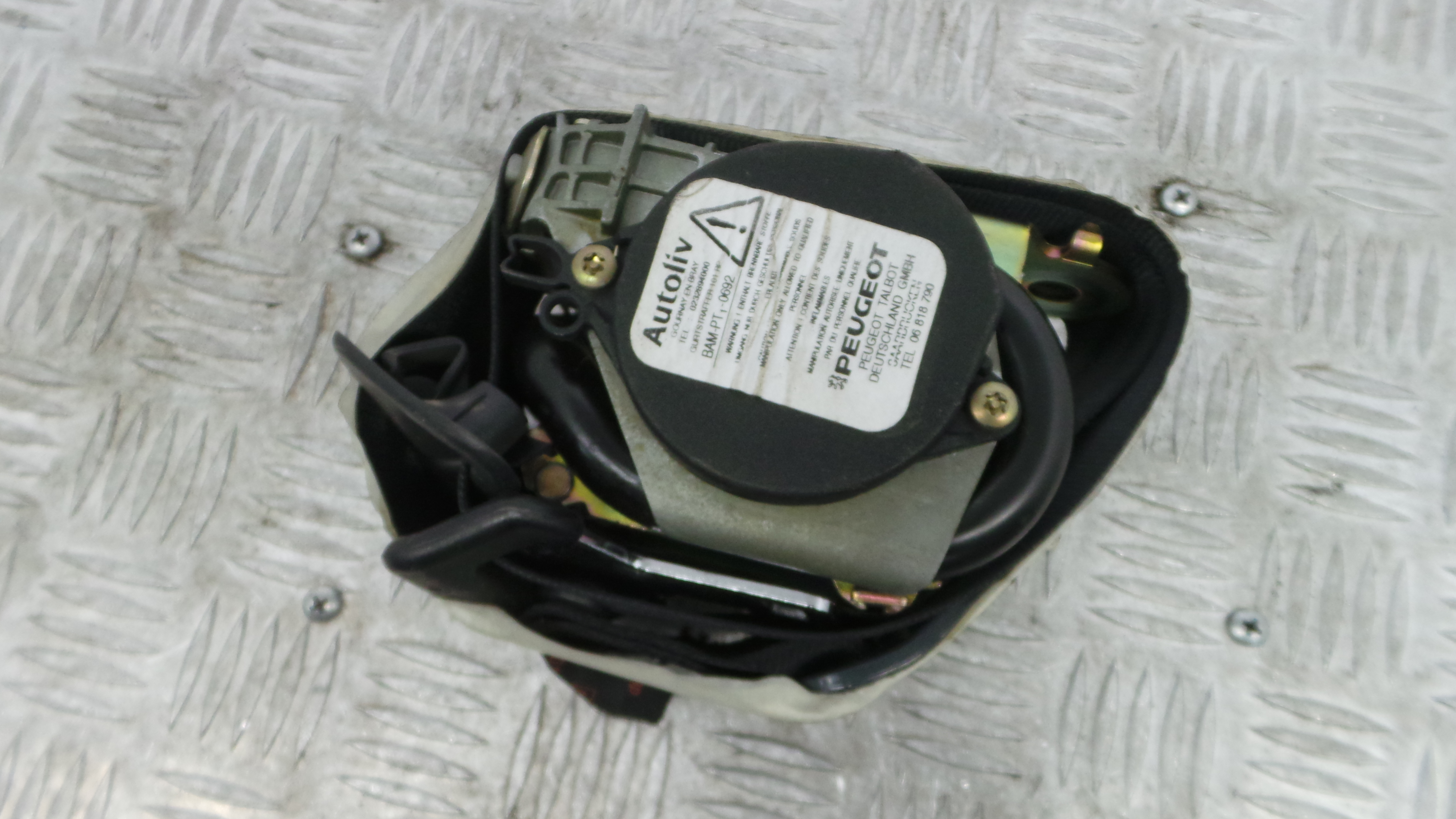 Cinto Trás Esq - PEUGEOT 407 SW (6E_, 6D_)-38059724