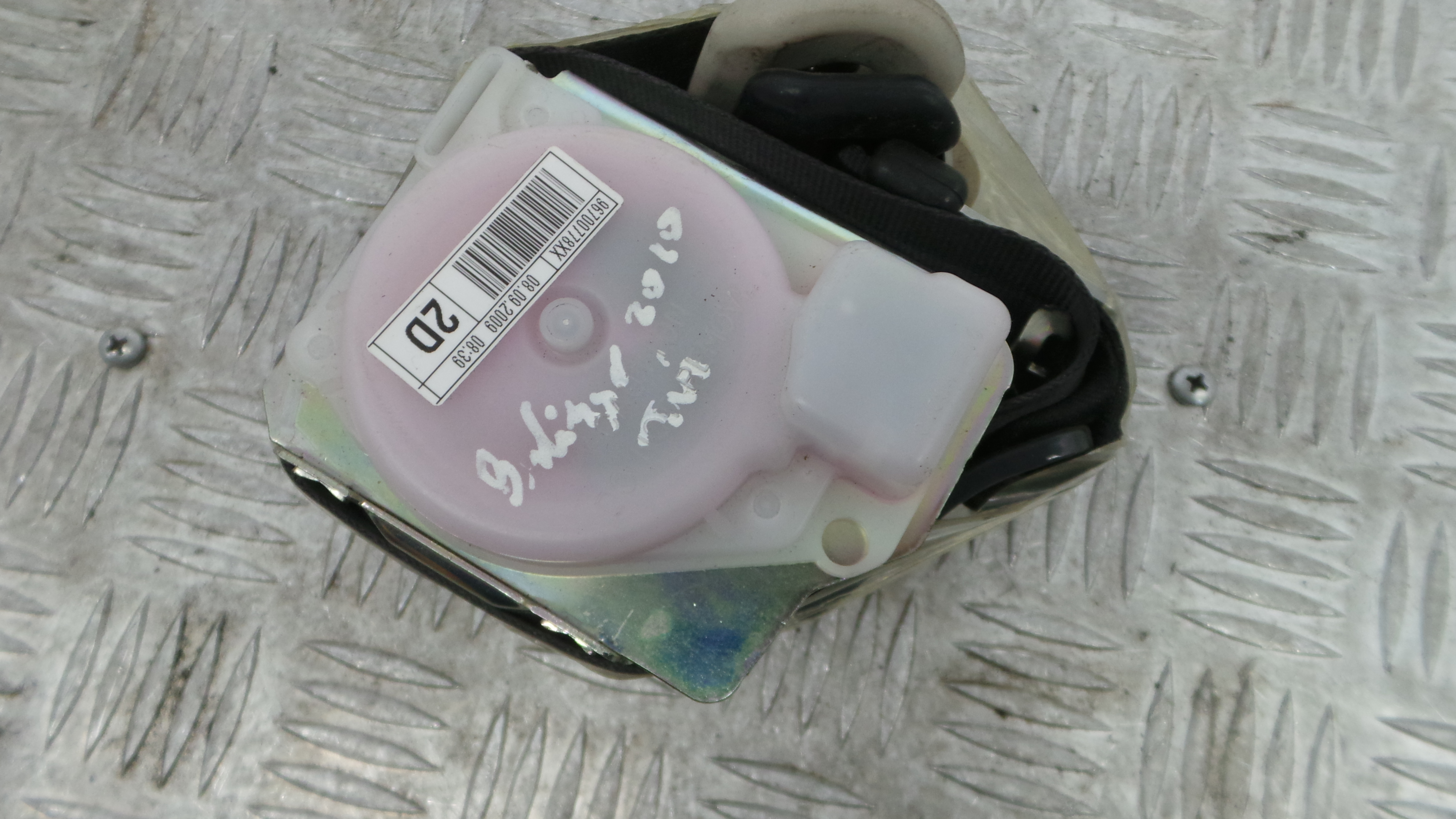 Cinto Trás Dto 96700778XX - CITROËN BERLINGO Caixa/monovolume (B9)-38059726