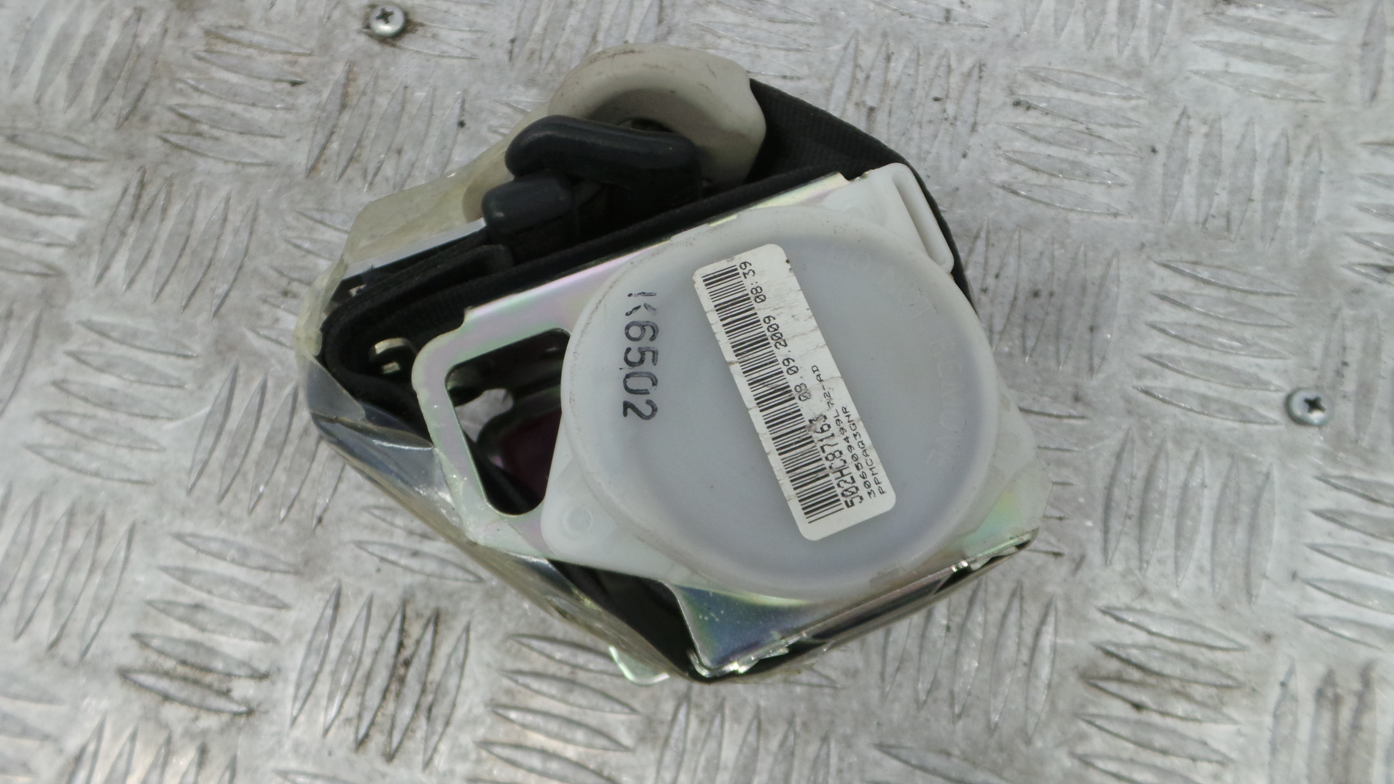 Cinto Trás Dto 96700778XX - CITROËN BERLINGO Caixa/monovolume (B9)-38059726