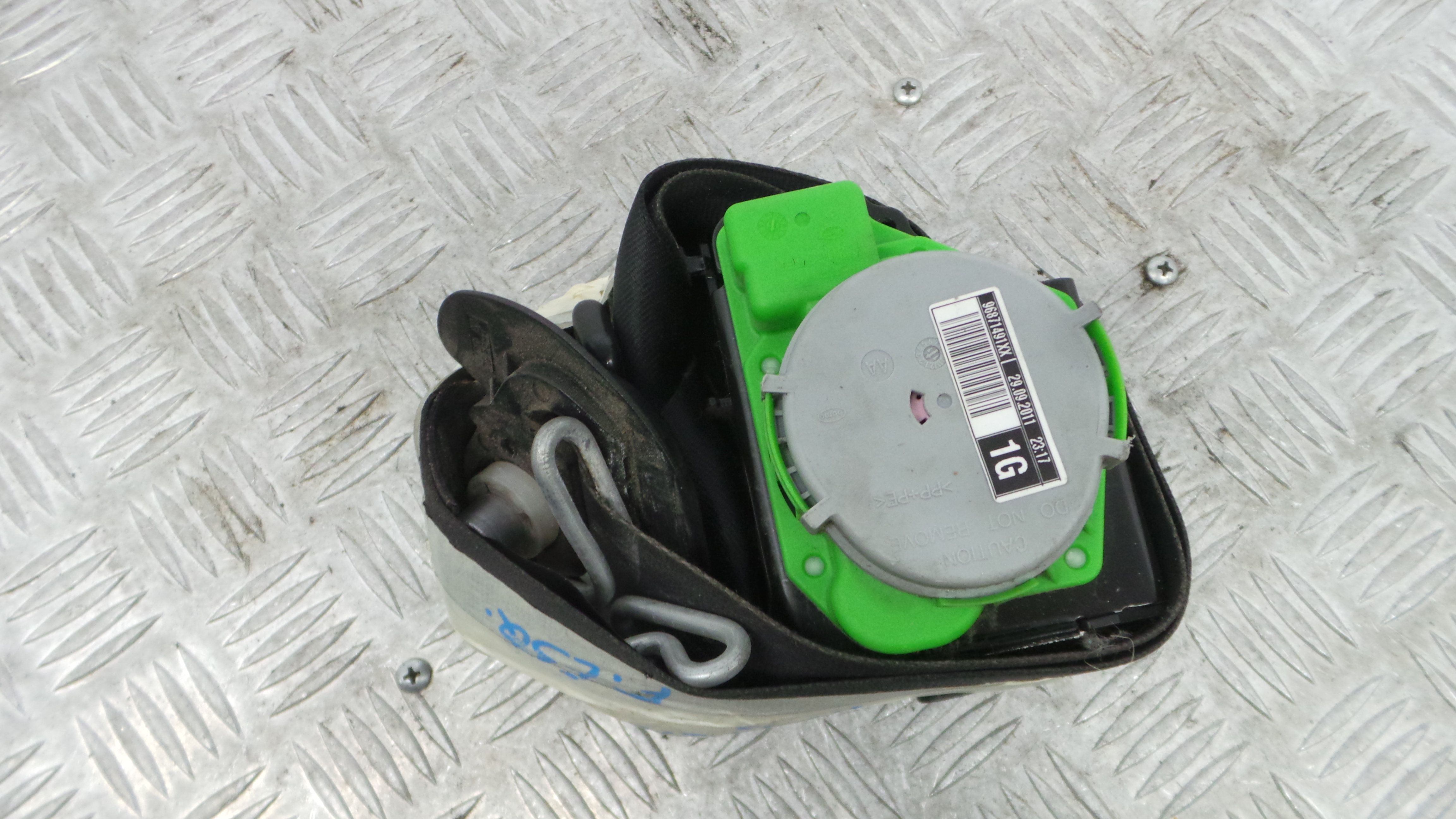 Cinto Frente Esq  96871491XX - CITROËN C4 II (NC_)-38059730