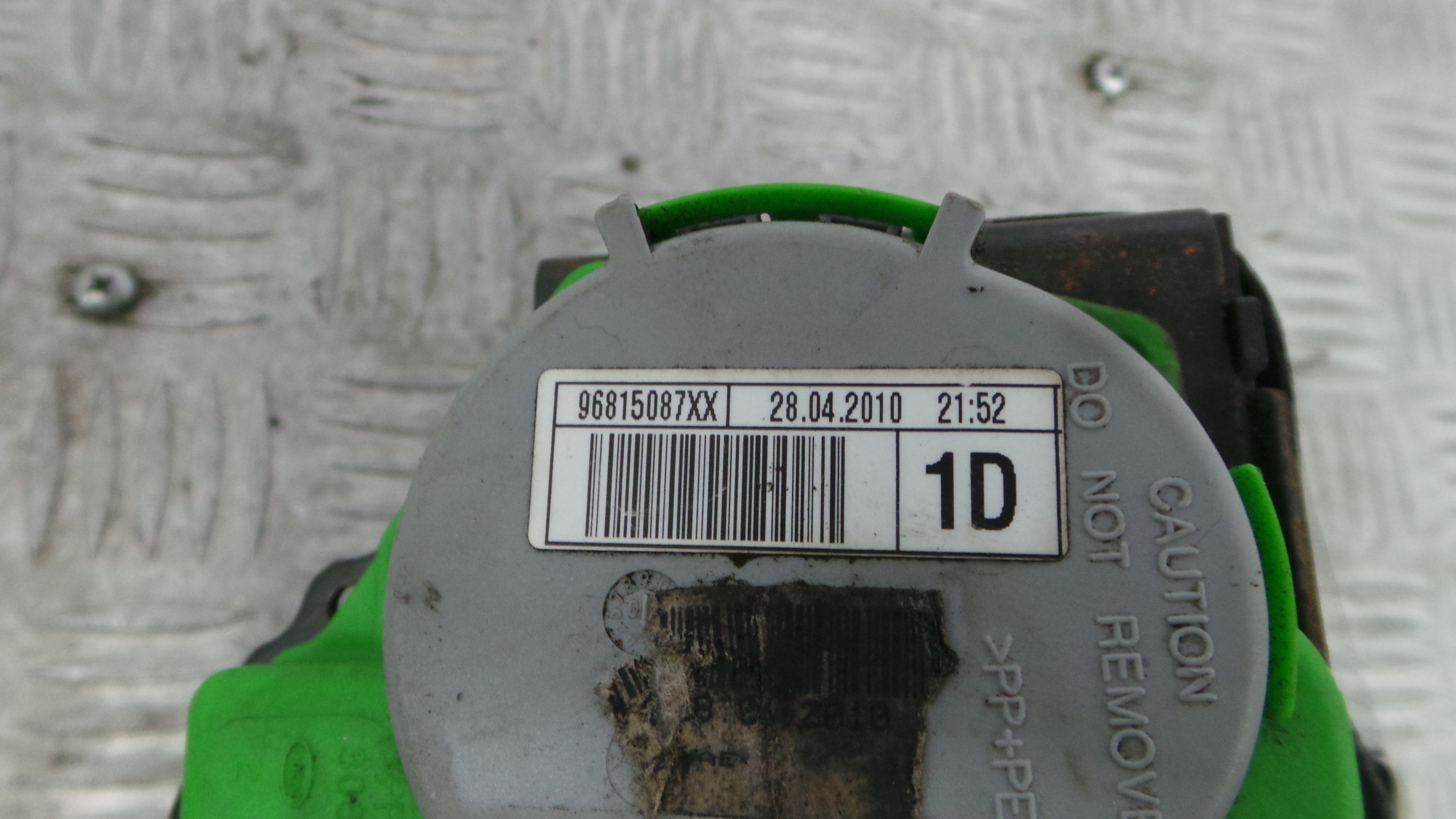 Cinto Frente Direito   96815087XX - CITROËN BERLINGO Caixa/monovolume (B9)-38059761