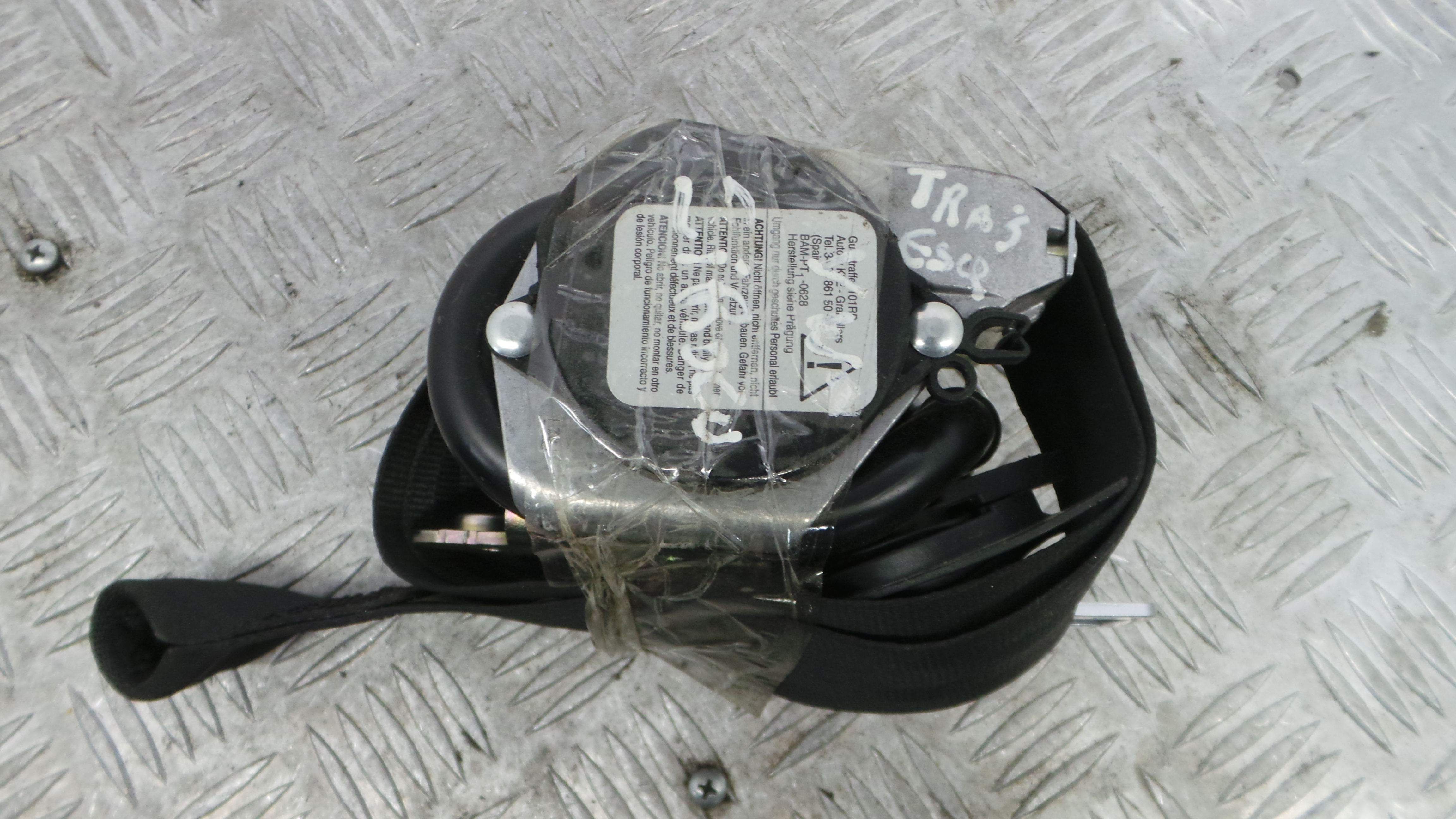 Cinto Trás Esq 6151177 - VW SCIROCCO III (137, 138)-38059782