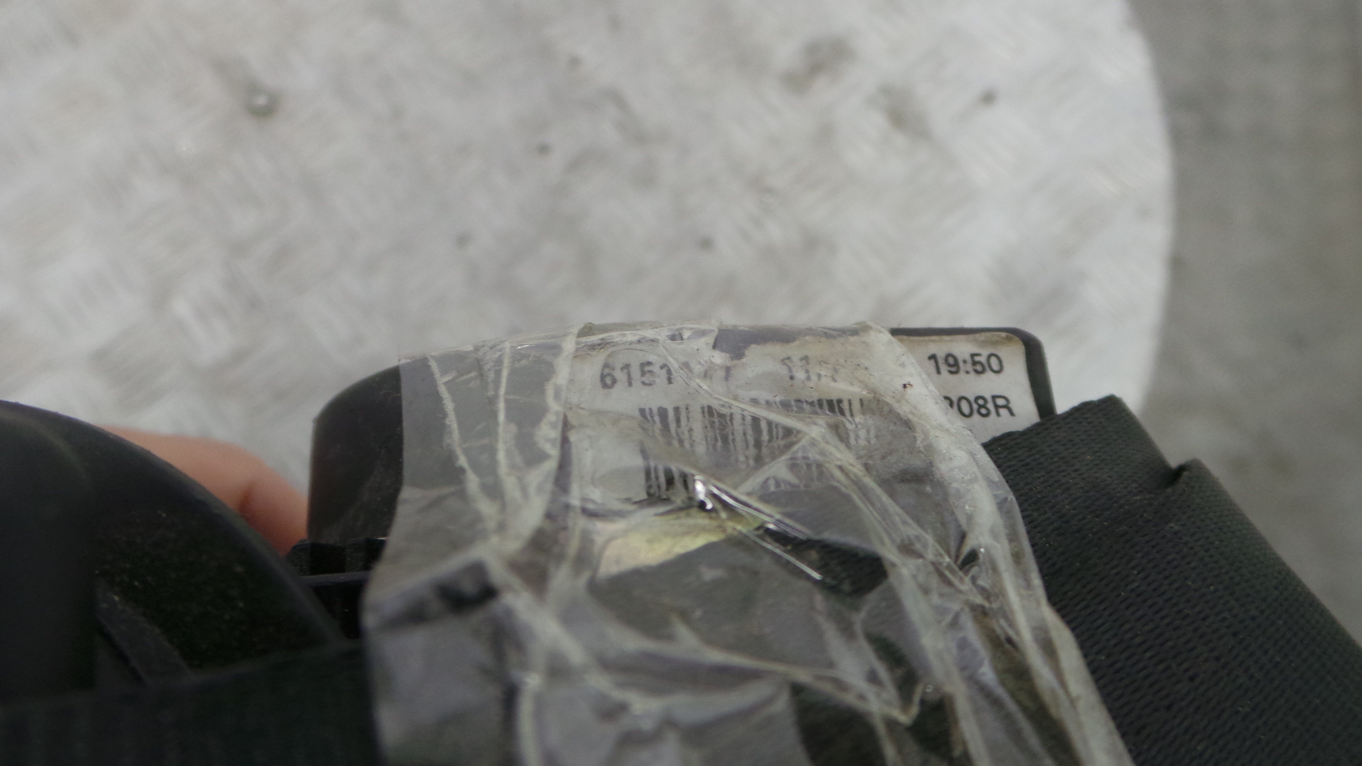 Cinto Trás Esq 6151177 - VW SCIROCCO III (137, 138)-38059782