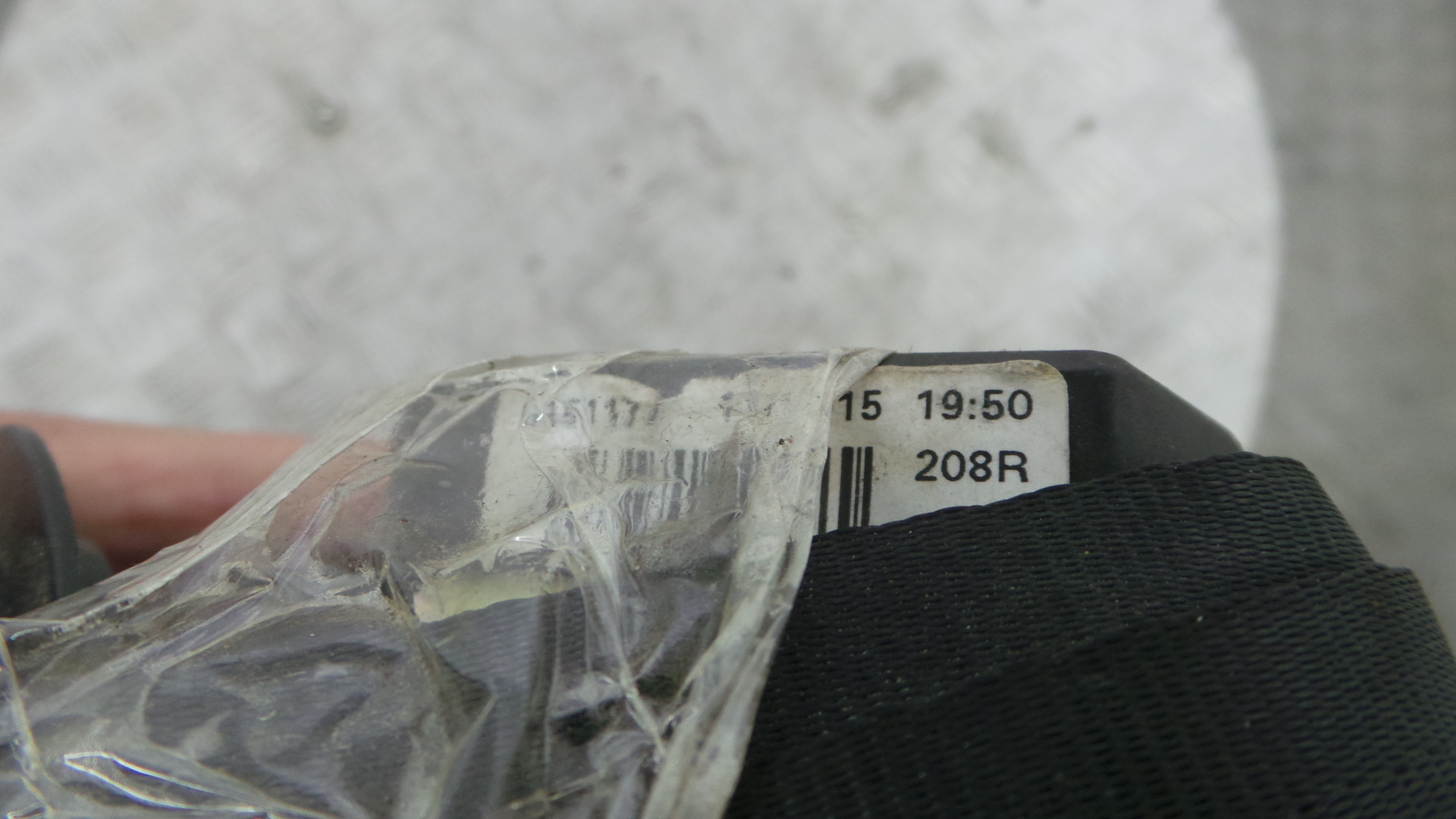 Cinto Trás Esq 6151177 - VW SCIROCCO III (137, 138)-38059782