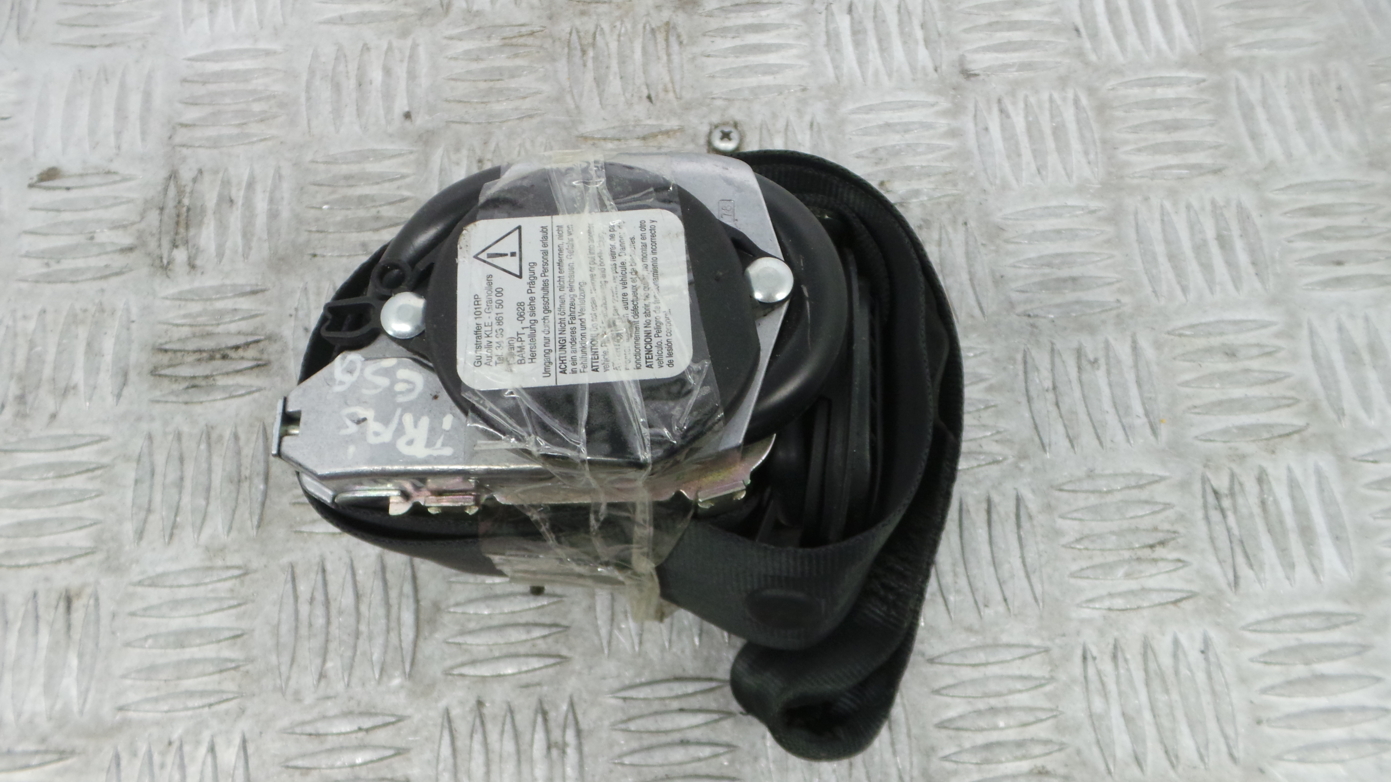 Cinto Trás Esq 6151177 - VW SCIROCCO III (137, 138)-38059970