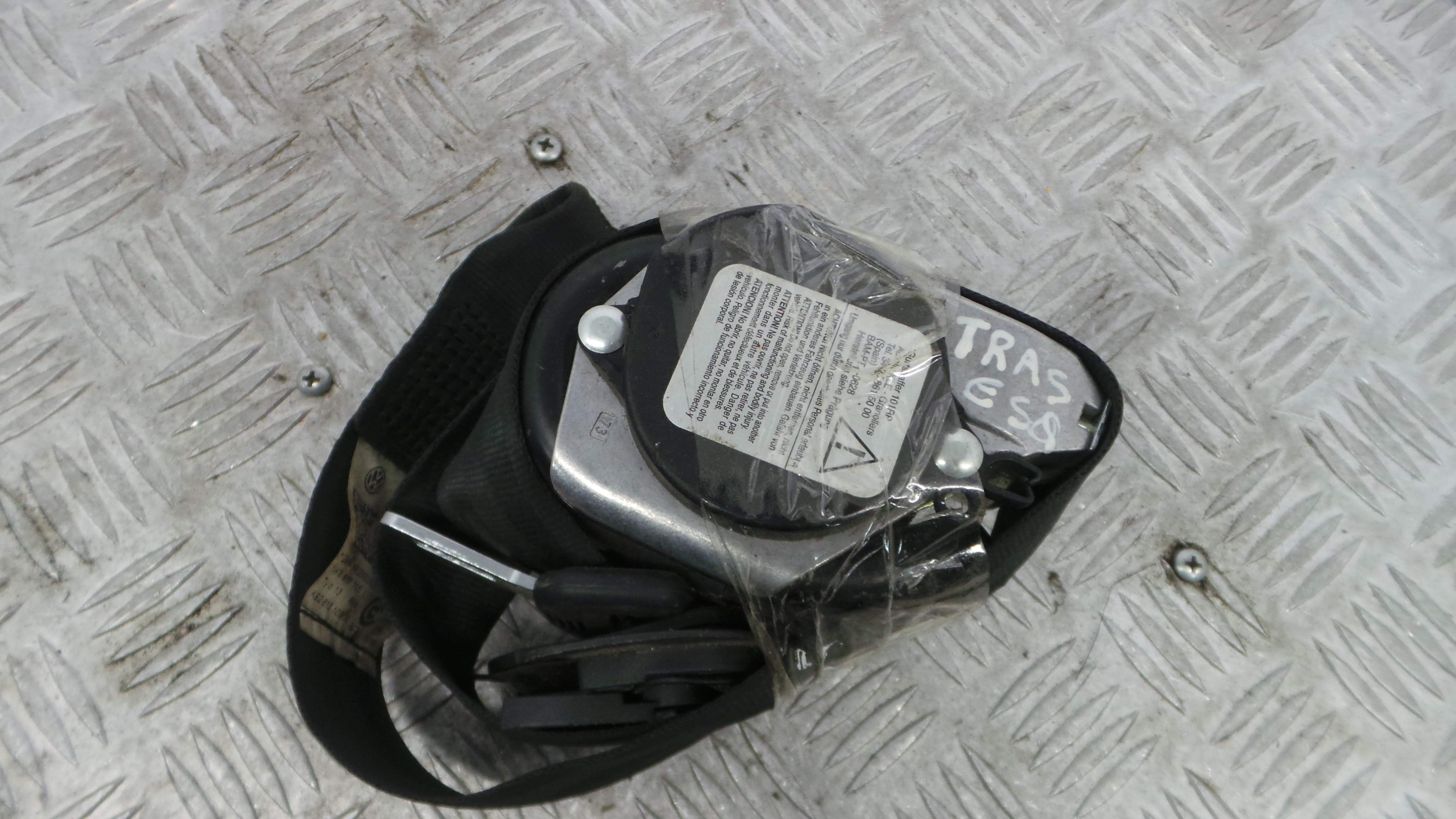 Cinto Trás Esq 6151177 - VW SCIROCCO III (137, 138)-38060005