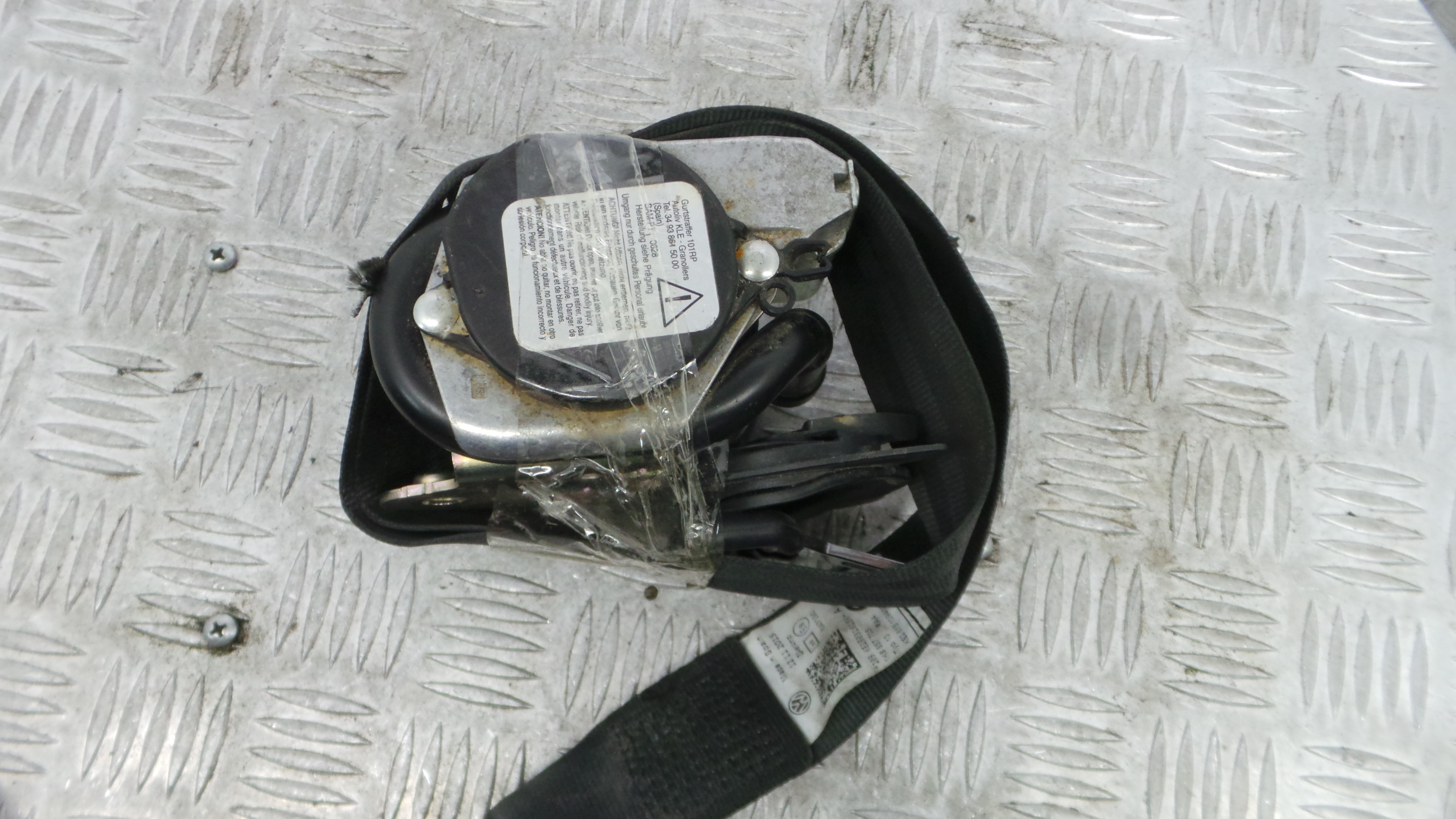 Cinto Trás Esq 6151177 - VW SCIROCCO III (137, 138)-38060489