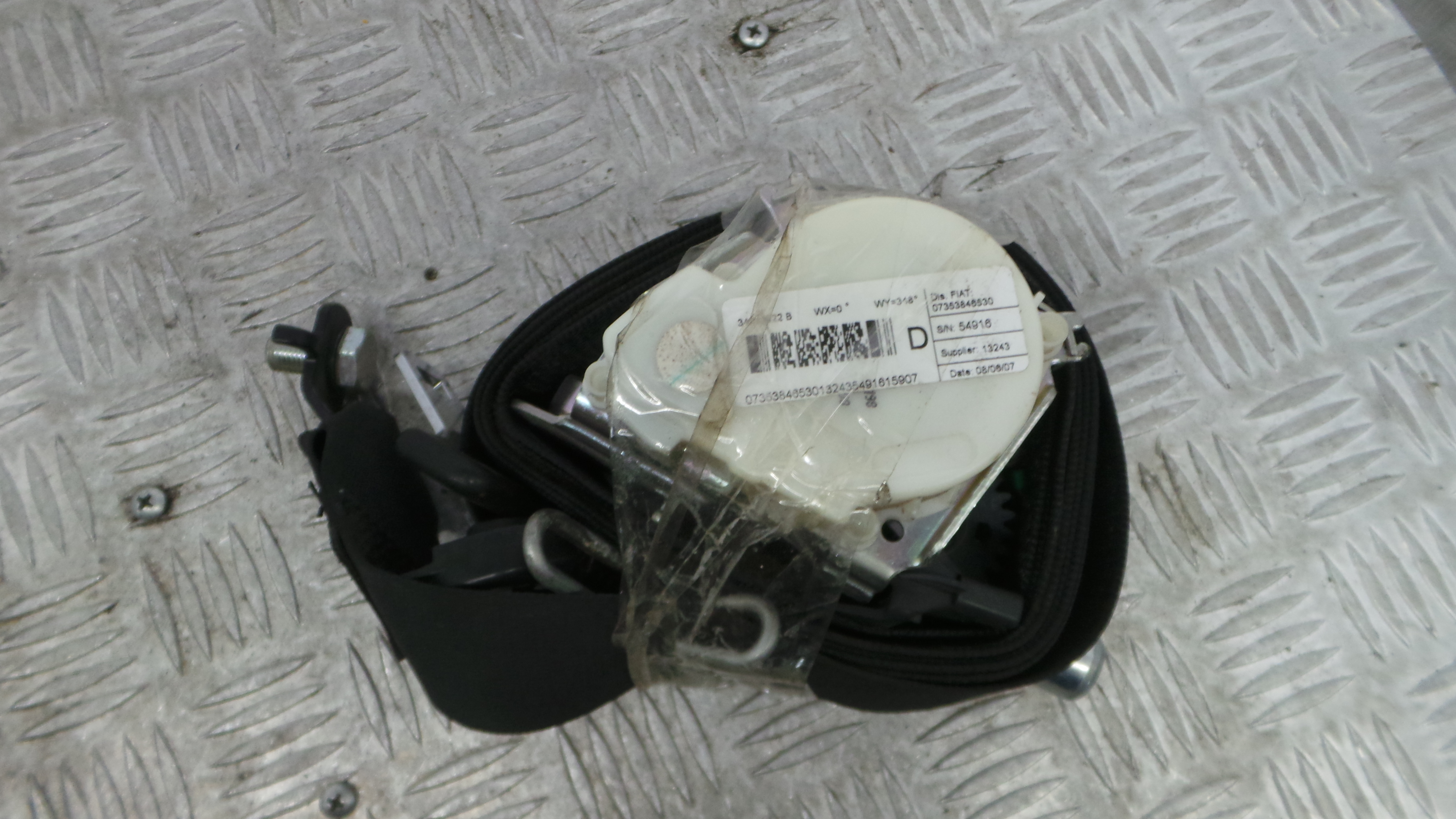 Cinto Frente Direito   07353846530 - FIAT BRAVO II (198_)-38060502