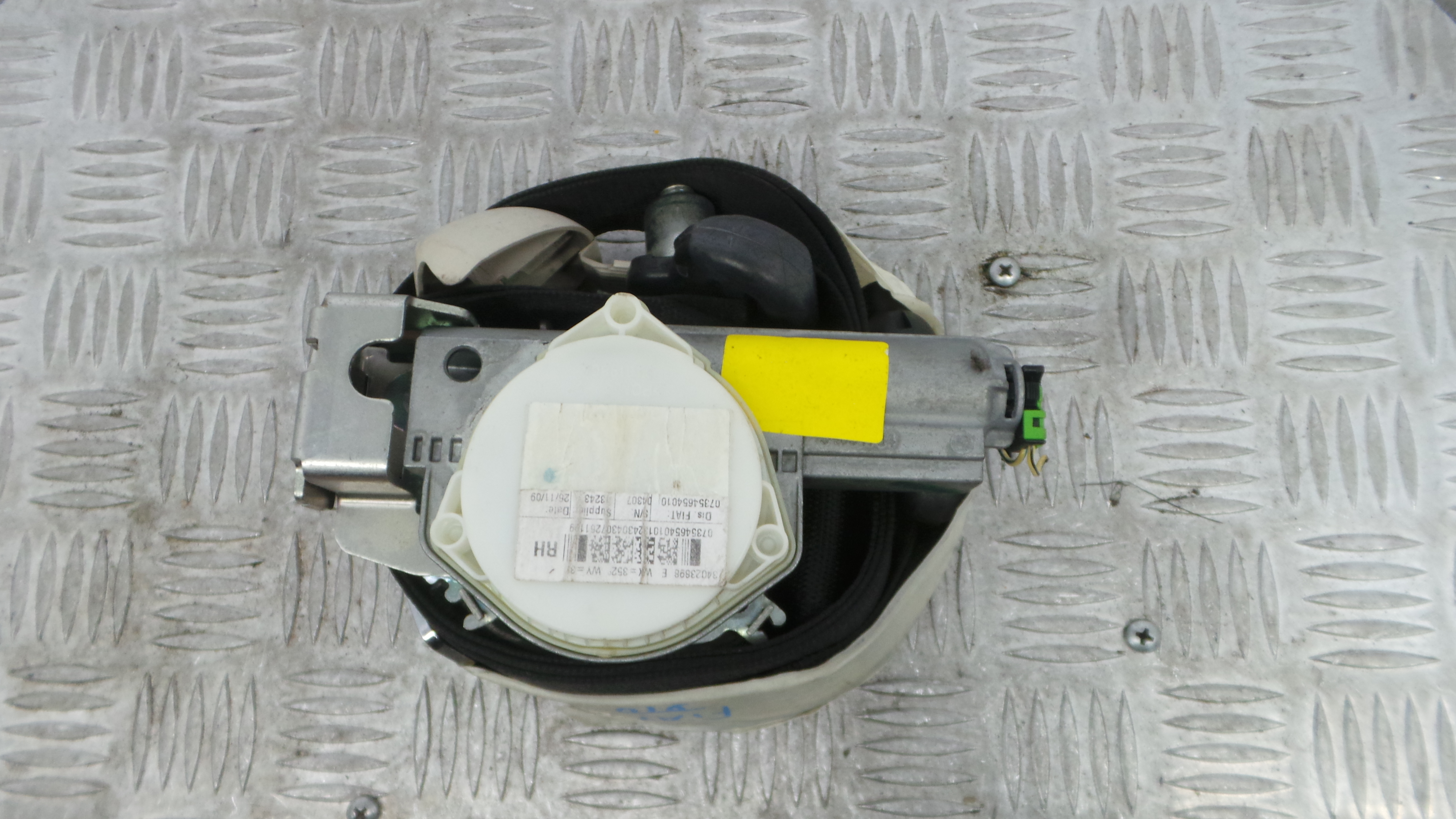 Cinto Frente Direito   07354654010 - FIAT 500 (312_)-38060530