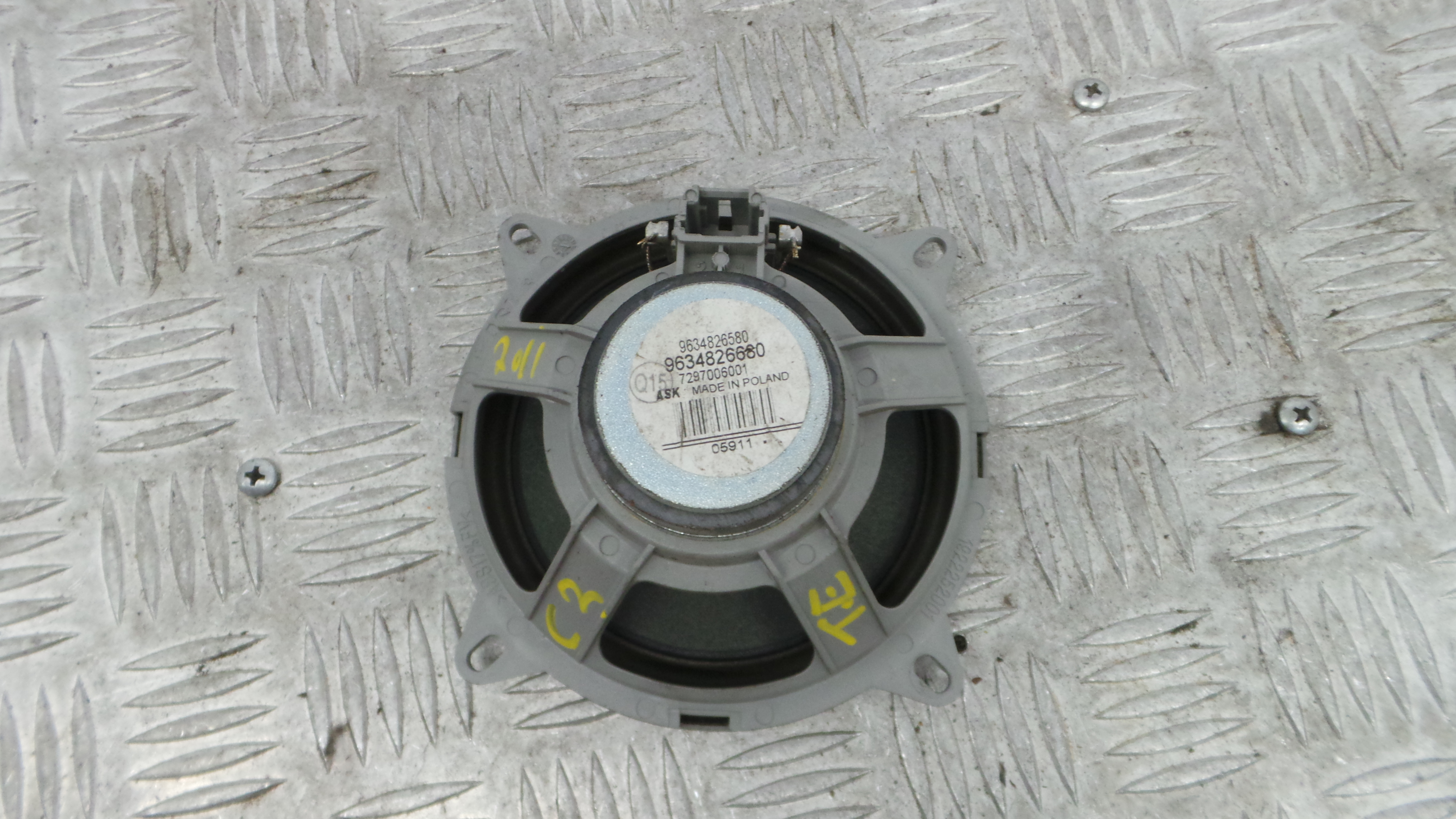 Colunas de Som  9634826680 - CITROËN C3 II (SC_)-38061500